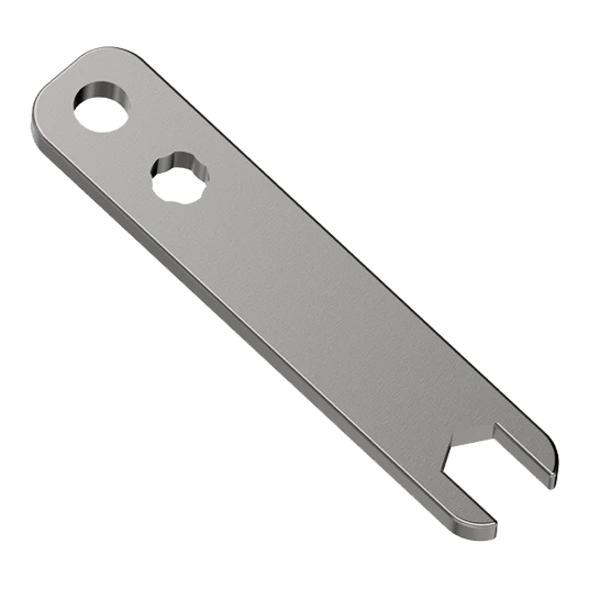 Caliburn EVO Point Driver Tool Auf dem Bild ist ein weiteres Ansicht des Point Driver Tool Lite zu sehen. Es handelt sich um ein Hilfswerkzeug für Dartspieler.