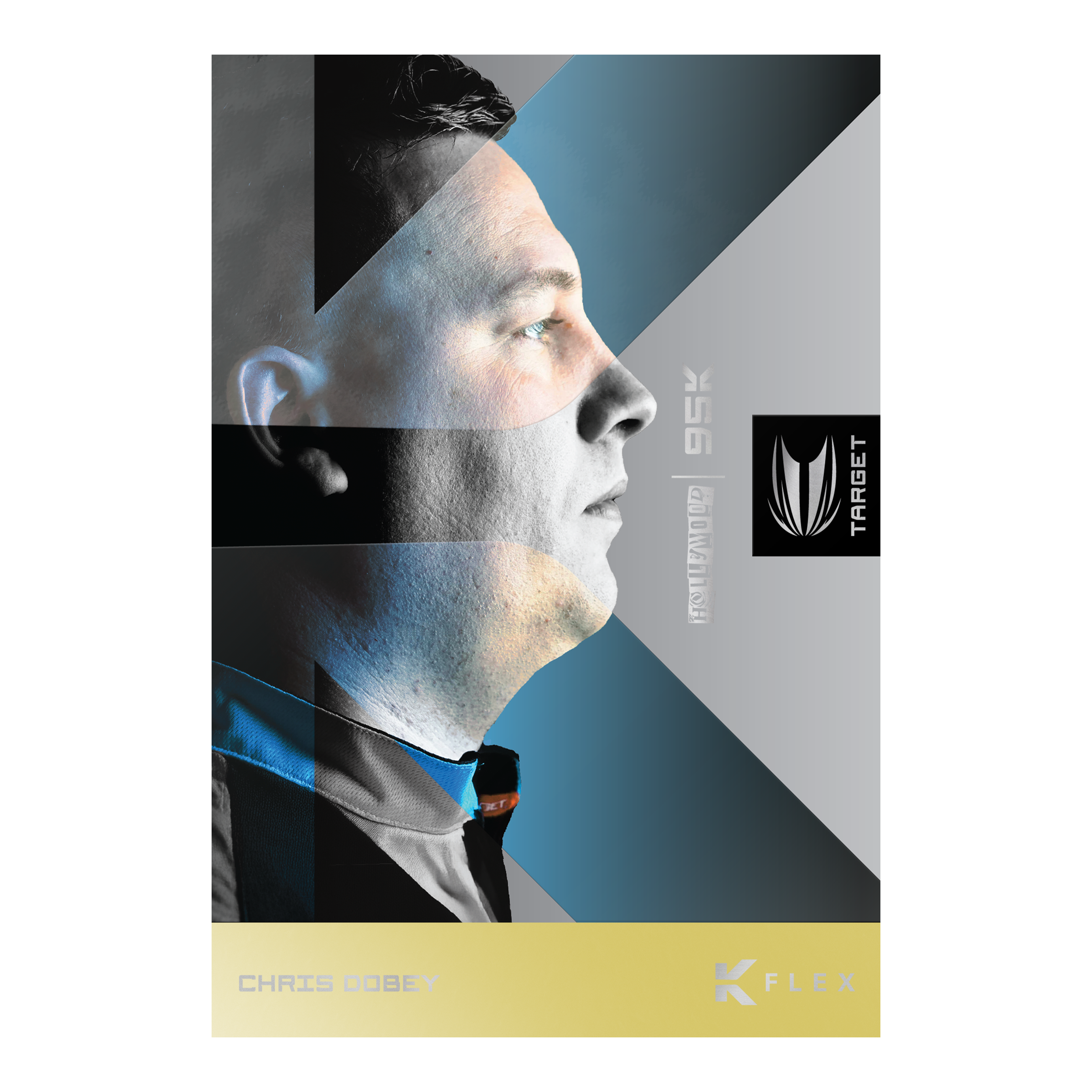 Target Chris Dobey 95K Soft Darts - 18g Zu sehen ist der Target Chris Dobey 95K Softdarts - 18g. Der Dartpfeil ist speziell für Softdart konzipiert.