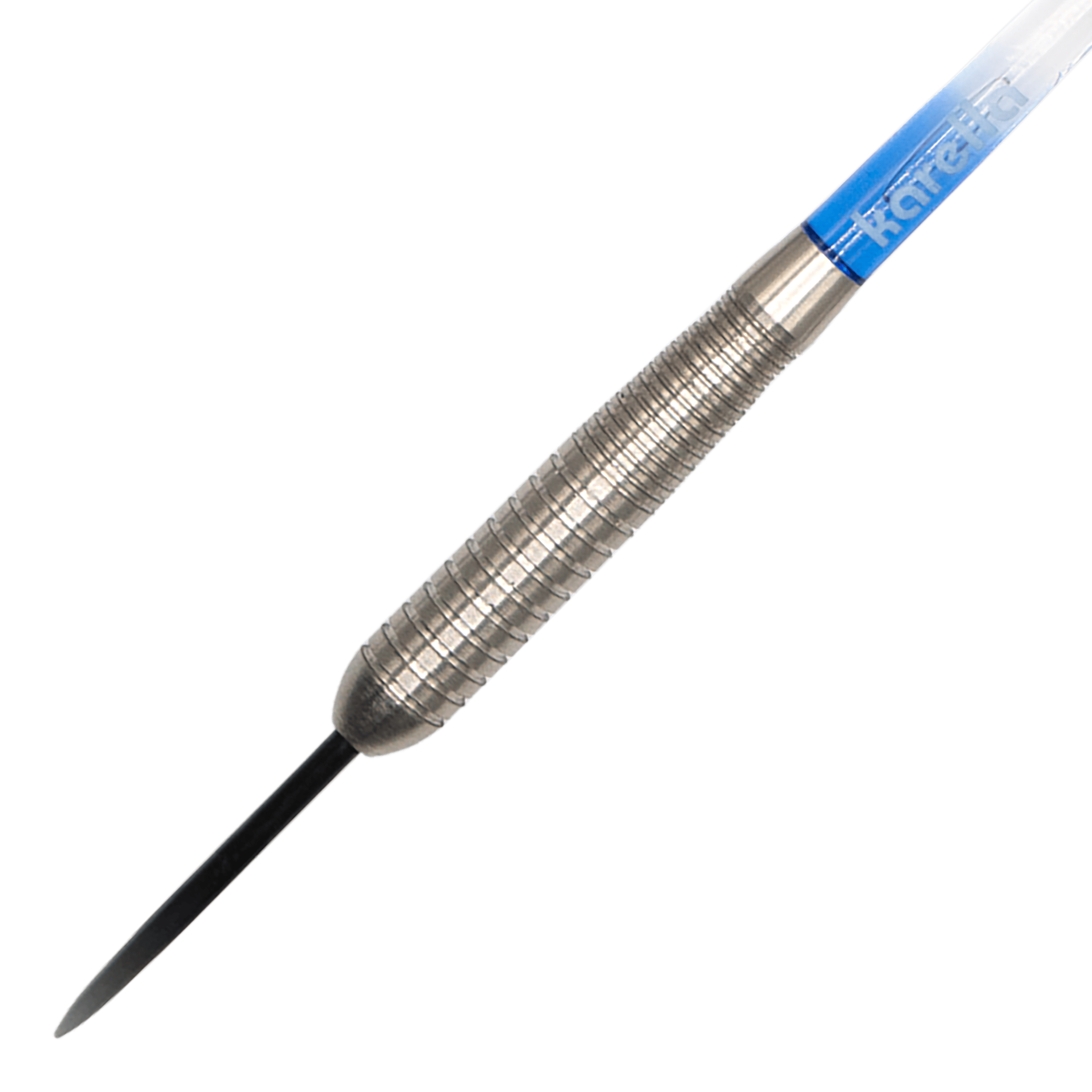 Das Bild zeigt die Karella Comic Line CL-4 Steeldarts - 23g. Diese Darts sind für präzises Werfen entwickelt.