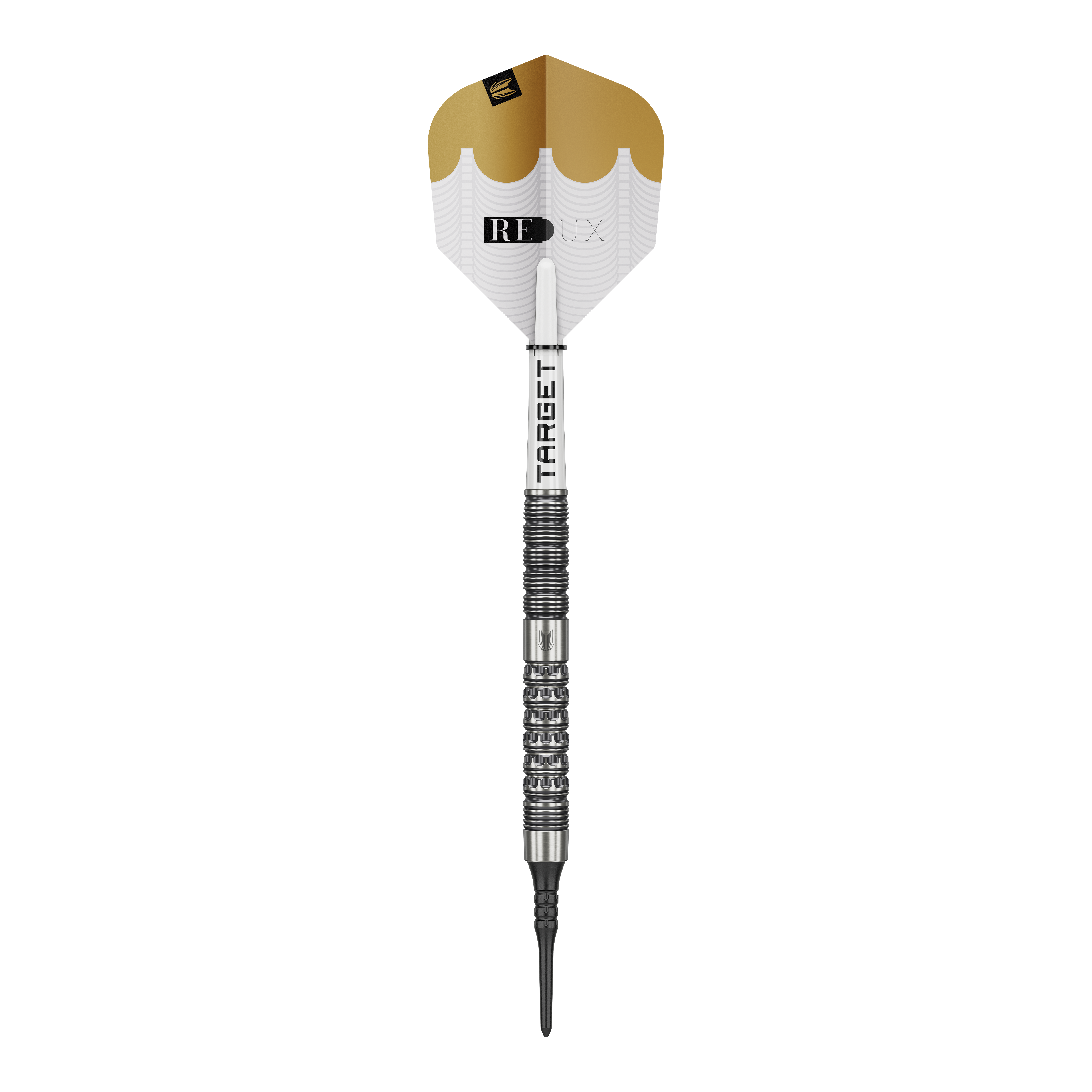 Target Redux 10 Softdarts - 18g ist auf dem Foto abgebildet. Es handelt sich um hochwertige Softdarts für präzises Werfen.