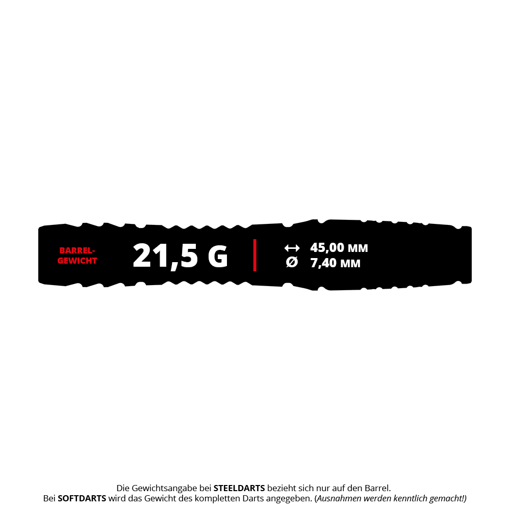 Target Japan Rising Sun GEN10 soft darts - 21.5g Target Japan Rising Sun GEN10 Softdarts - 21,5g abgebildet. Ein modernes Softdart-Set mit markantem Design.