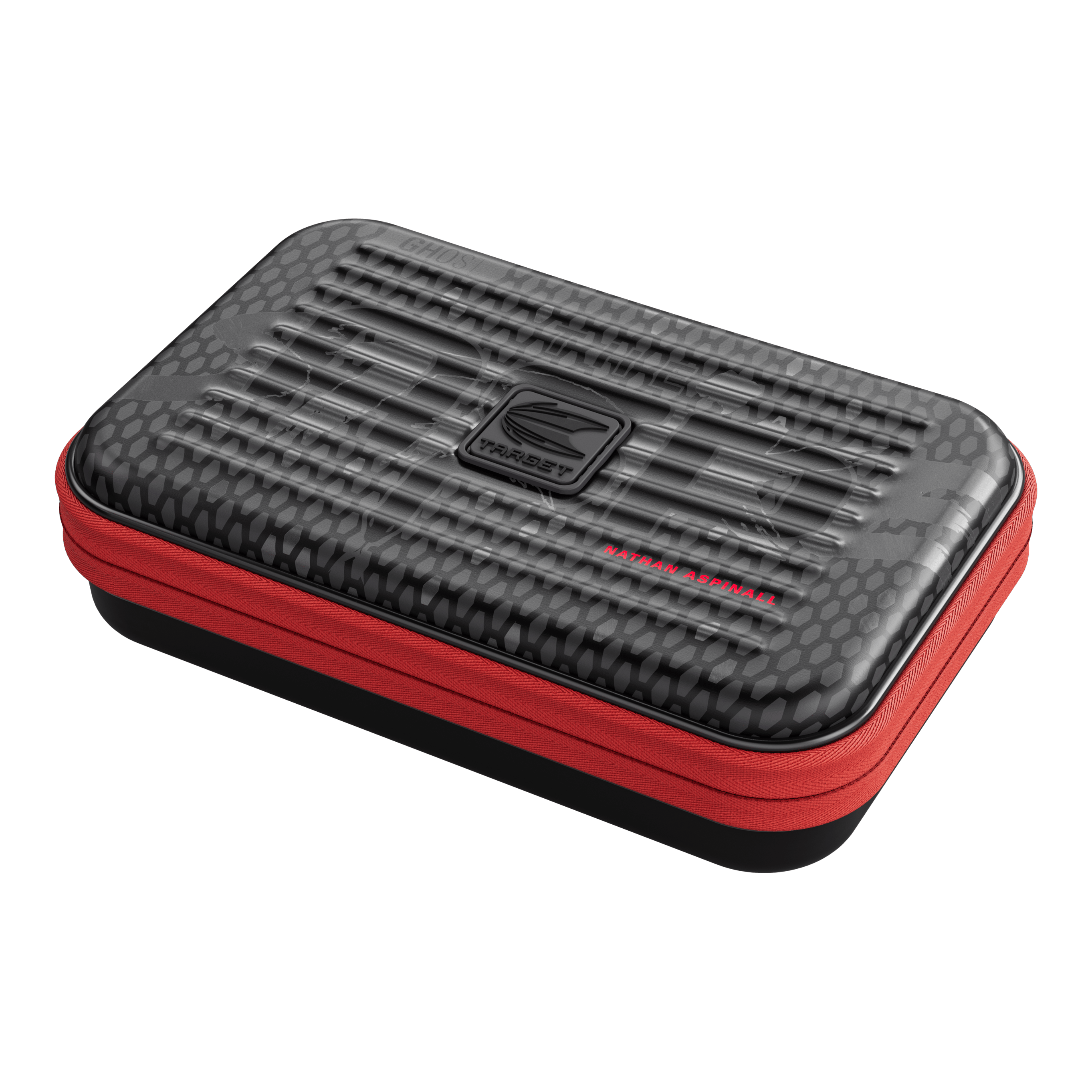 Takoma XL Ghost Series Nathan Aspinall dart case Abgebildet ist das Takoma XL Ghost Series Nathan Aspinall Dartcase. Die Tasche wurde speziell für Dartspieler entwickelt.