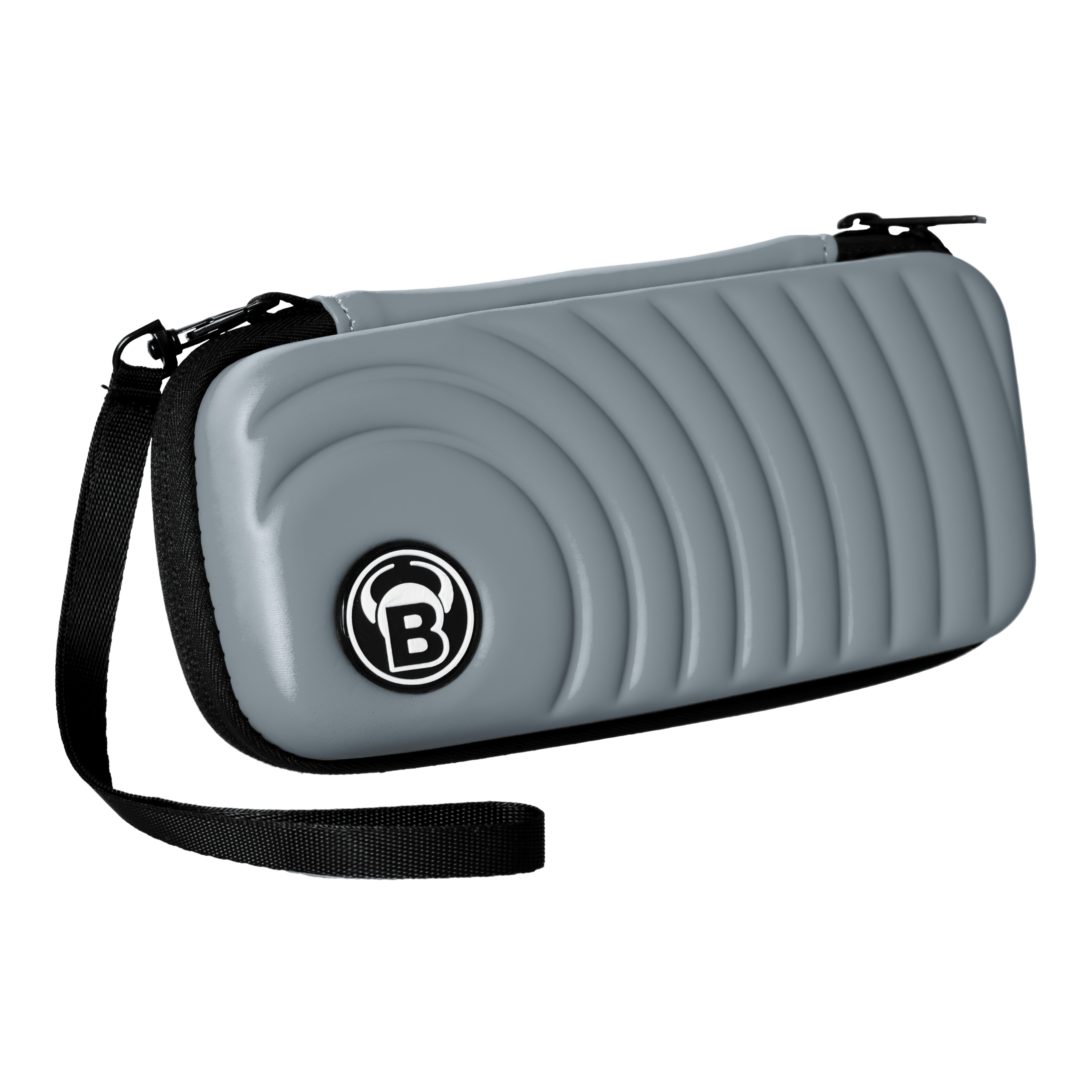 Bulls Orbis S Dartcase - Grey Das Bild zeigt das Produkt Bulls Orbis S Dartcase in Grau. Die Darttasche ist hochwertig und eignet sich zur sicheren Aufbewahrung von Darts.