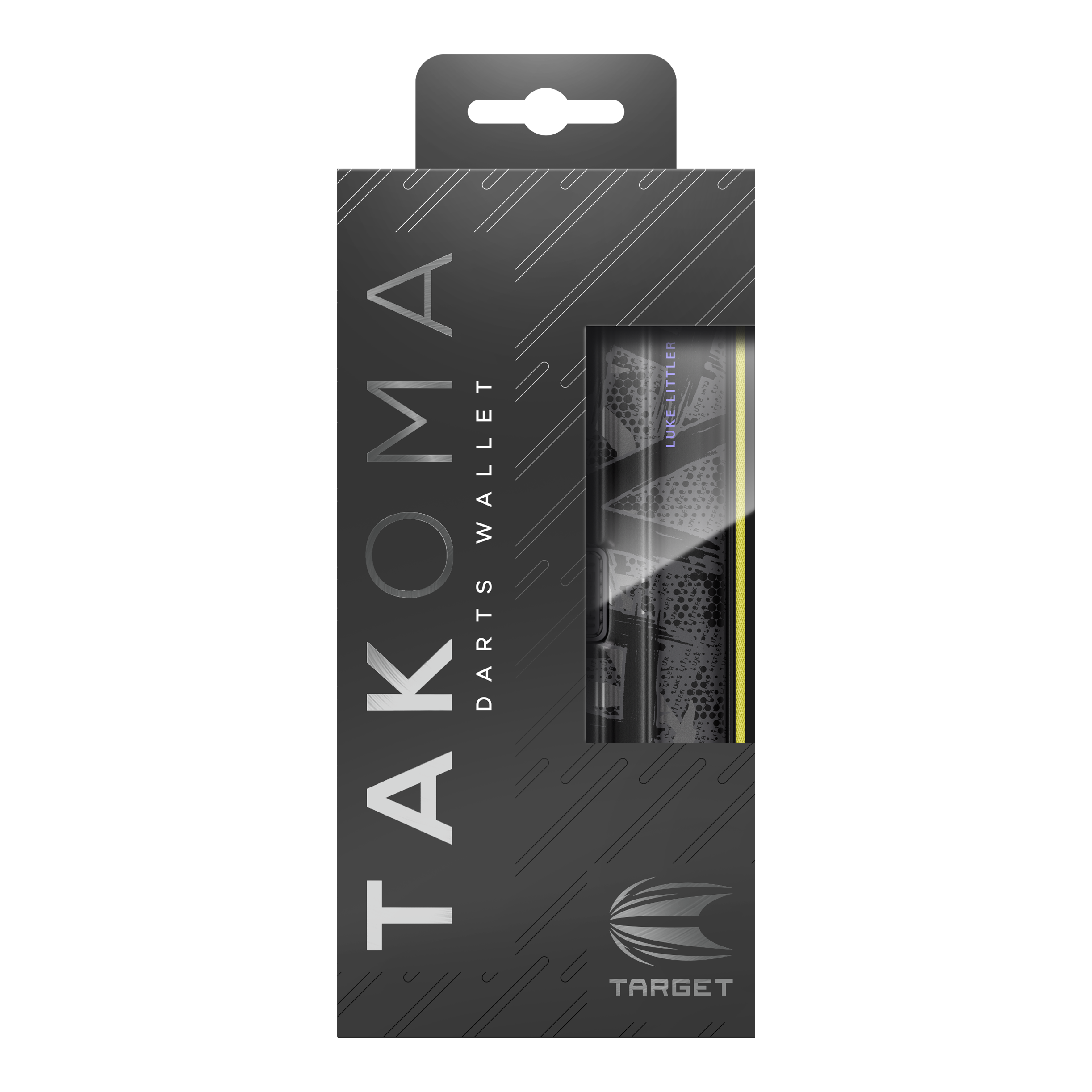 Takoma Ghost Series Luke Littler dart case Das Bild zeigt das Takoma Ghost Series Luke Littler Dartcase. Das Dartcase kommt aus einer speziellen Sammlung und ist für Dartspieler entworfen.