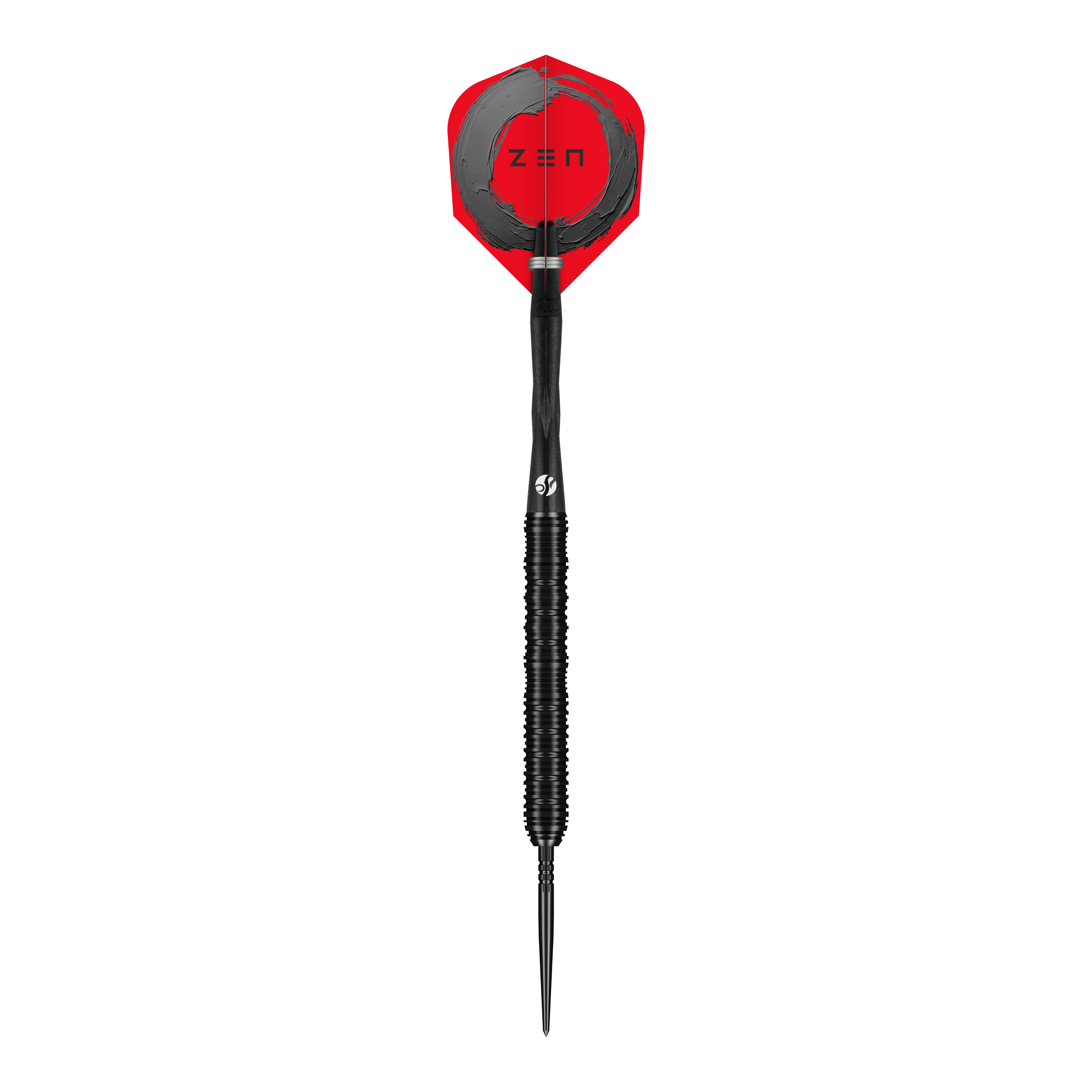 Shot ZEN Straight Turbo Point Steel Darts - 23g Gezeigt werden die Shot ZEN Straight Turbo Point Steeldarts mit 23g Gewicht. Sie sind ideal für Spieler, die Wert auf Balance und Präzision legen.