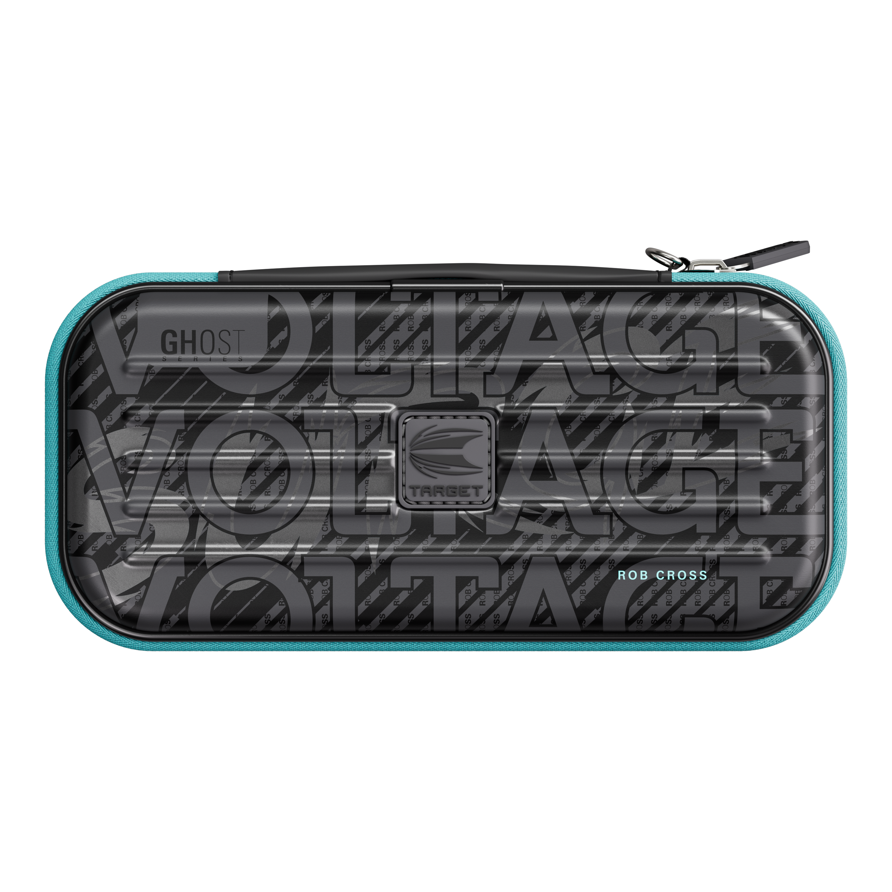 Takoma Ghost Series Rob Cross dart case Zu sehen ist das Takoma Ghost Series Rob Cross Dartcase. Es hat ein modernes Design und schützt Dartpfeile unterwegs.