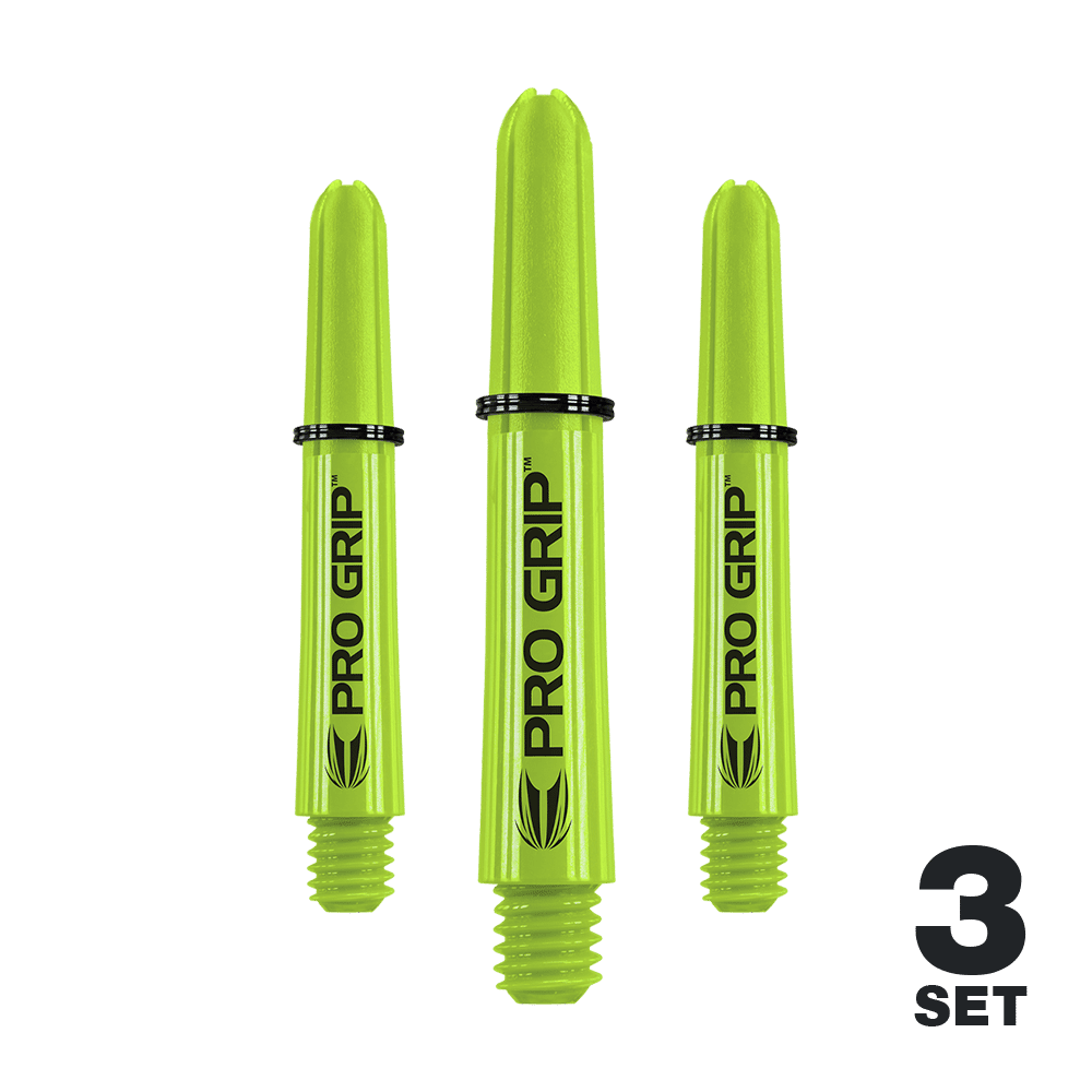 Target Pro Grip Shafts - 3 Sets - Lime Green