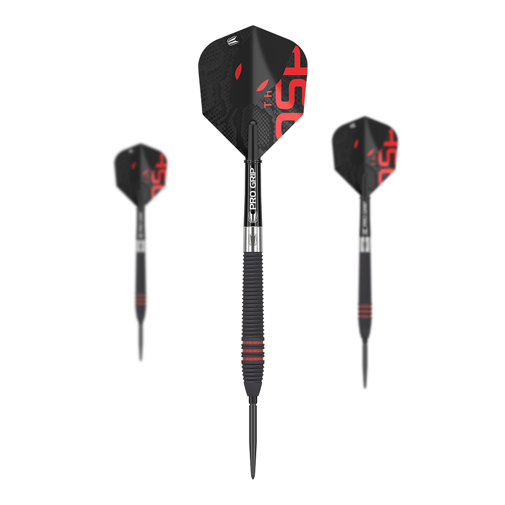 Target Nathan Aspinall Black Swiss Point Steel Darts