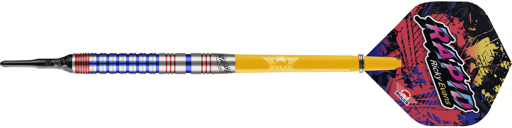 Bulls NL Ricky Evans Rapid Edition One Soft Darts - 20g