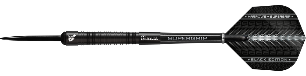 Harrows Supergrip Black Edition Steeldarts