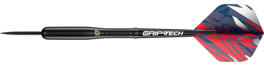 GOAT Homerun Baseball Black Brass Steeldarts - 15g