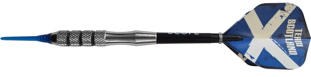 McDart Scottish Cross Brass Soft Darts - 18g