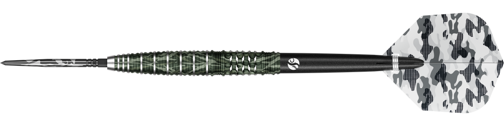 Shot Camo Ghillie Turbo Point Steel Darts - 23g