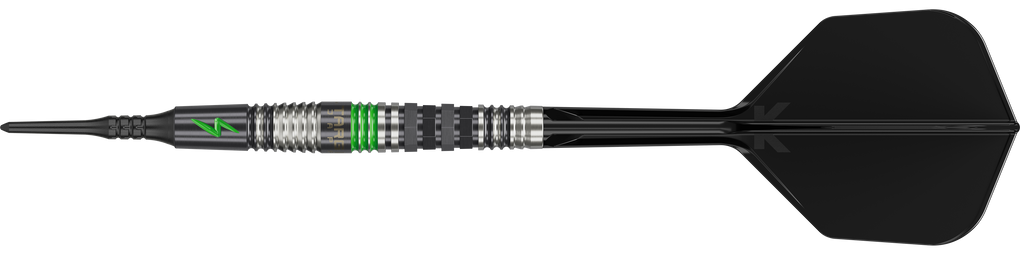 Target Japan Black Marque Lightning 3 Soft Darts - 19g