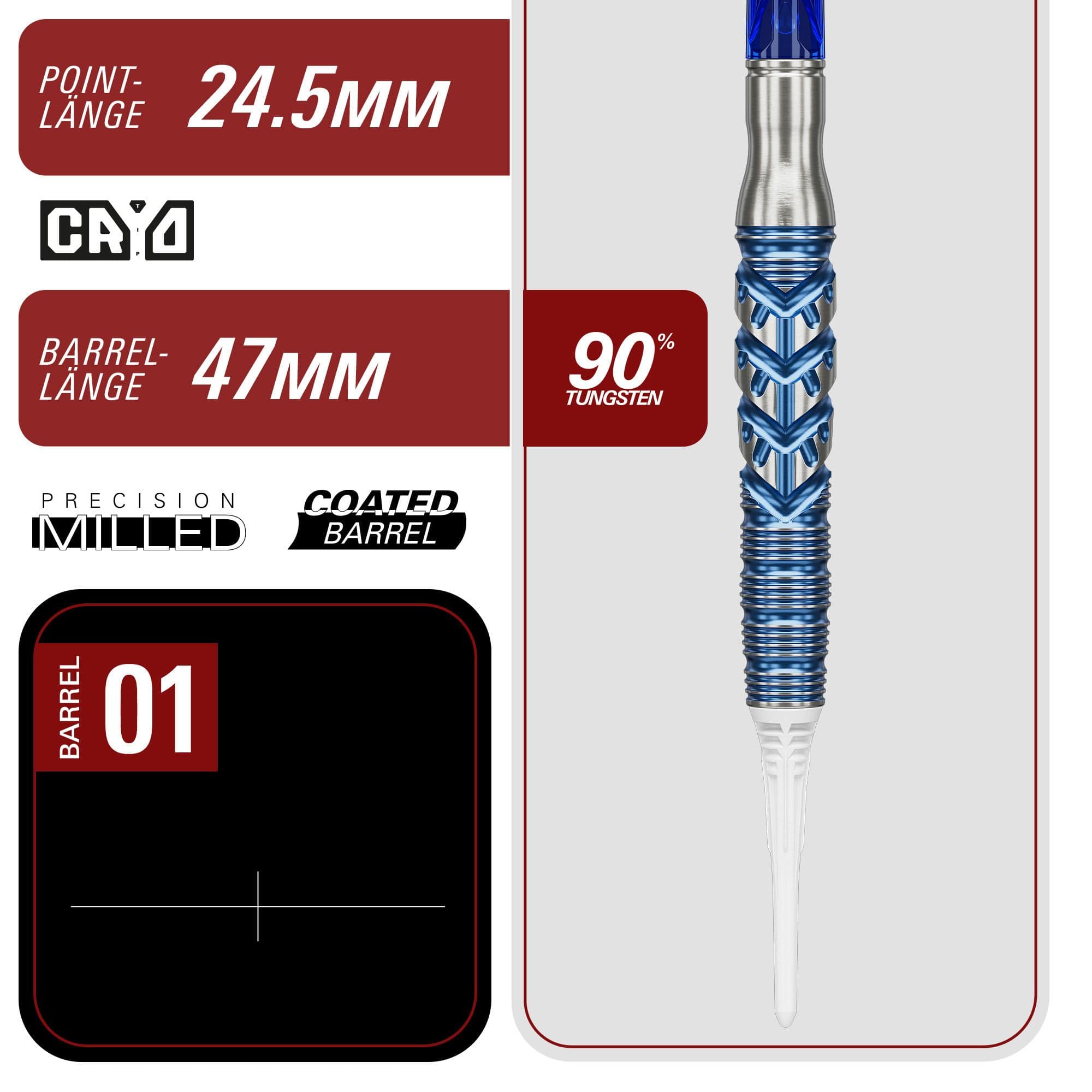 Target Japan Sereno GEN3 soft darts - 21g