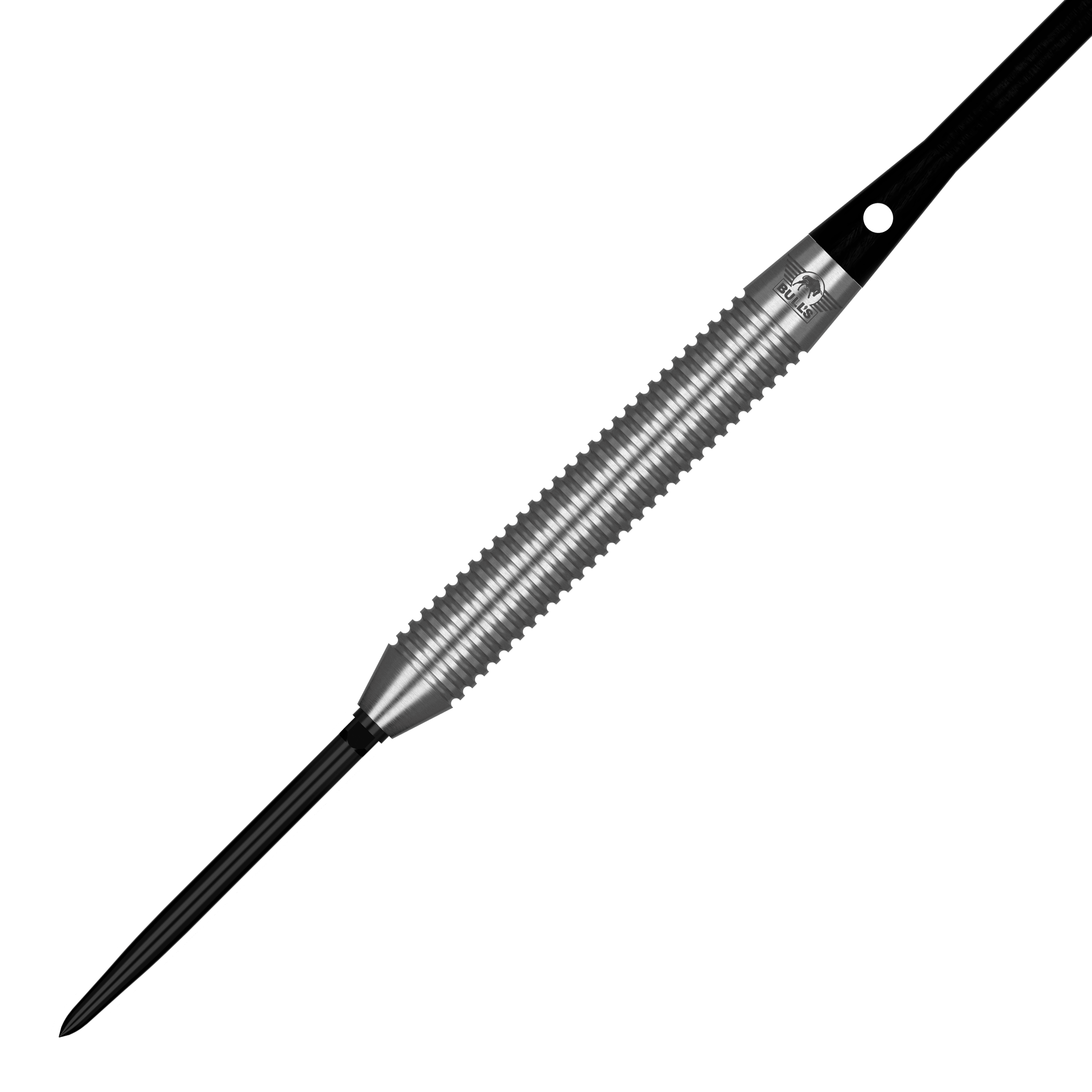 Abgebildet sind Bulls NL Volt Orange Convertible Point Steeldarts. Die Darts sind für ambitionierte Spieler gestaltet.