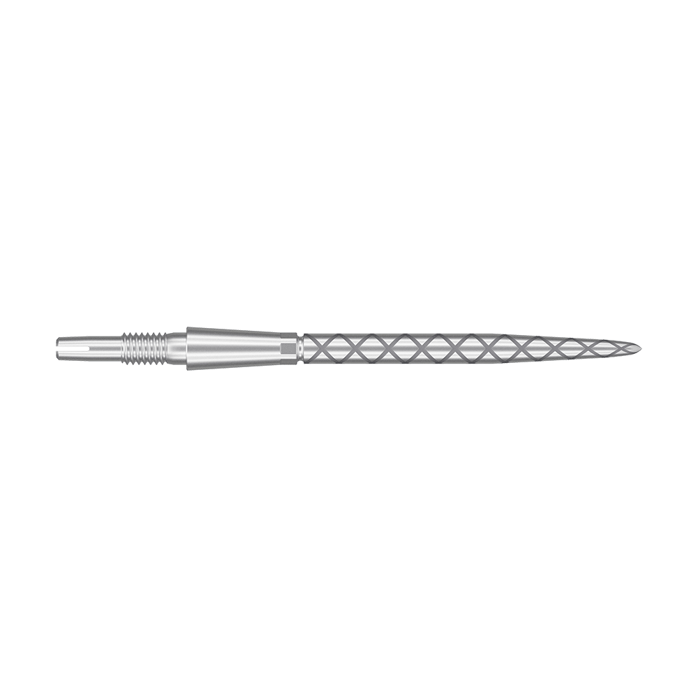 Target Swiss Storm Diamond Point Dart Tips - Silver