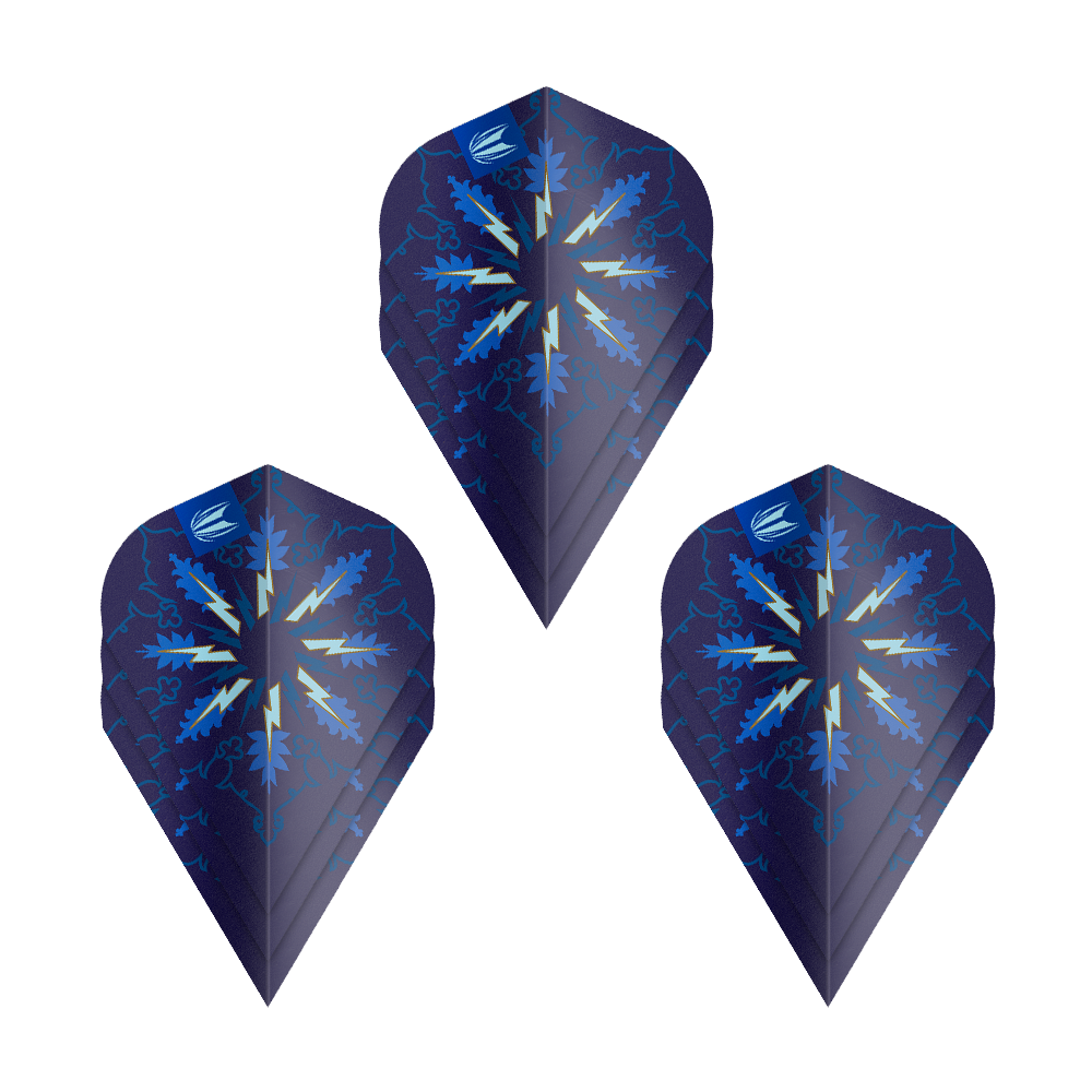 Target ProUltra Phil Taylor Power Gx2 Vapor S Flights - 3 Sets. Das Produkt sind Vapor S Flights, entwickelt für präzises Dartspiel.
