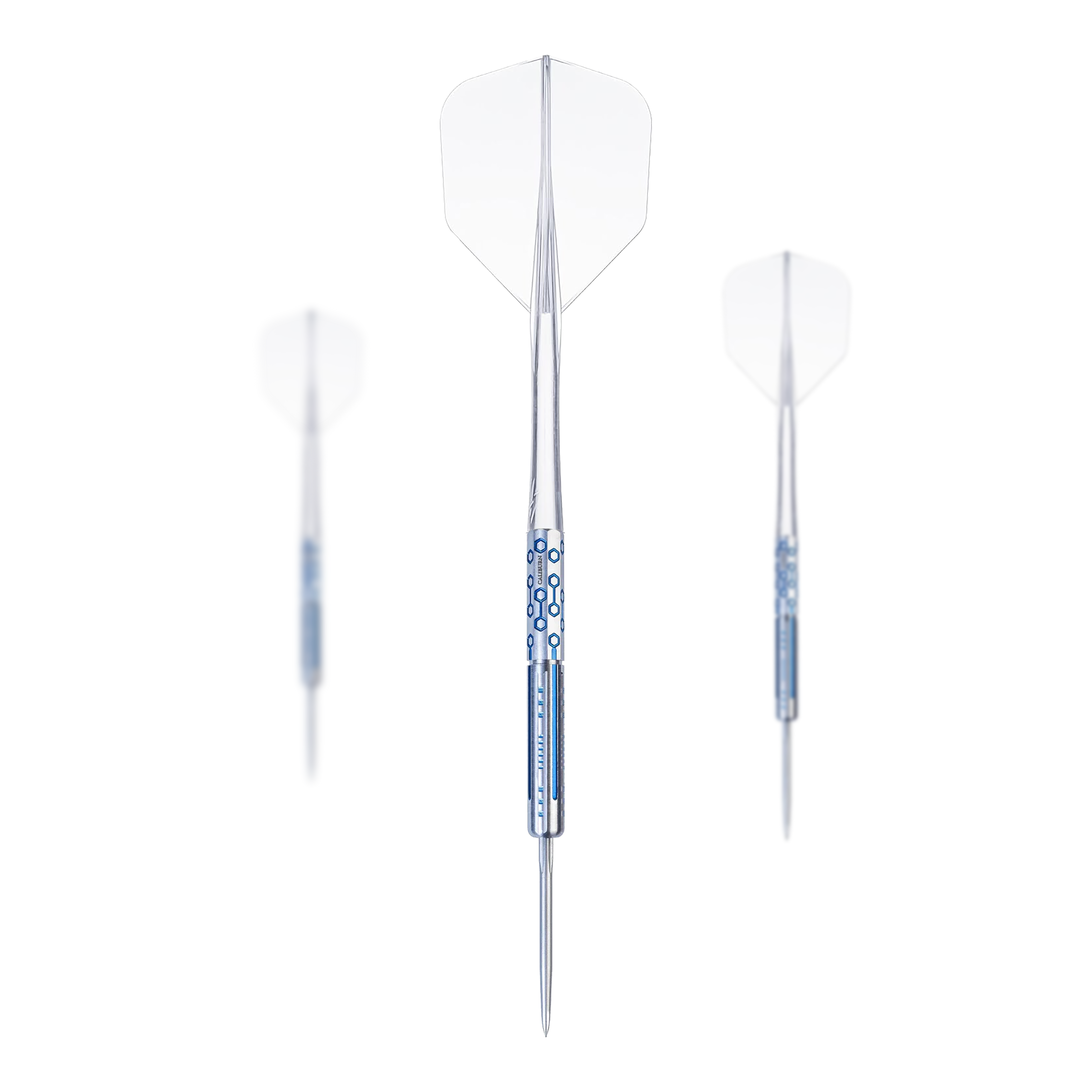Caliburn Starships Series Demeter Steeldarts - 23g Dieses Bild präsentiert das Set Caliburn Starships Series Demeter Steeldarts mit einem Gewicht von 23g. Perfekt für Dartfans und Sammler.