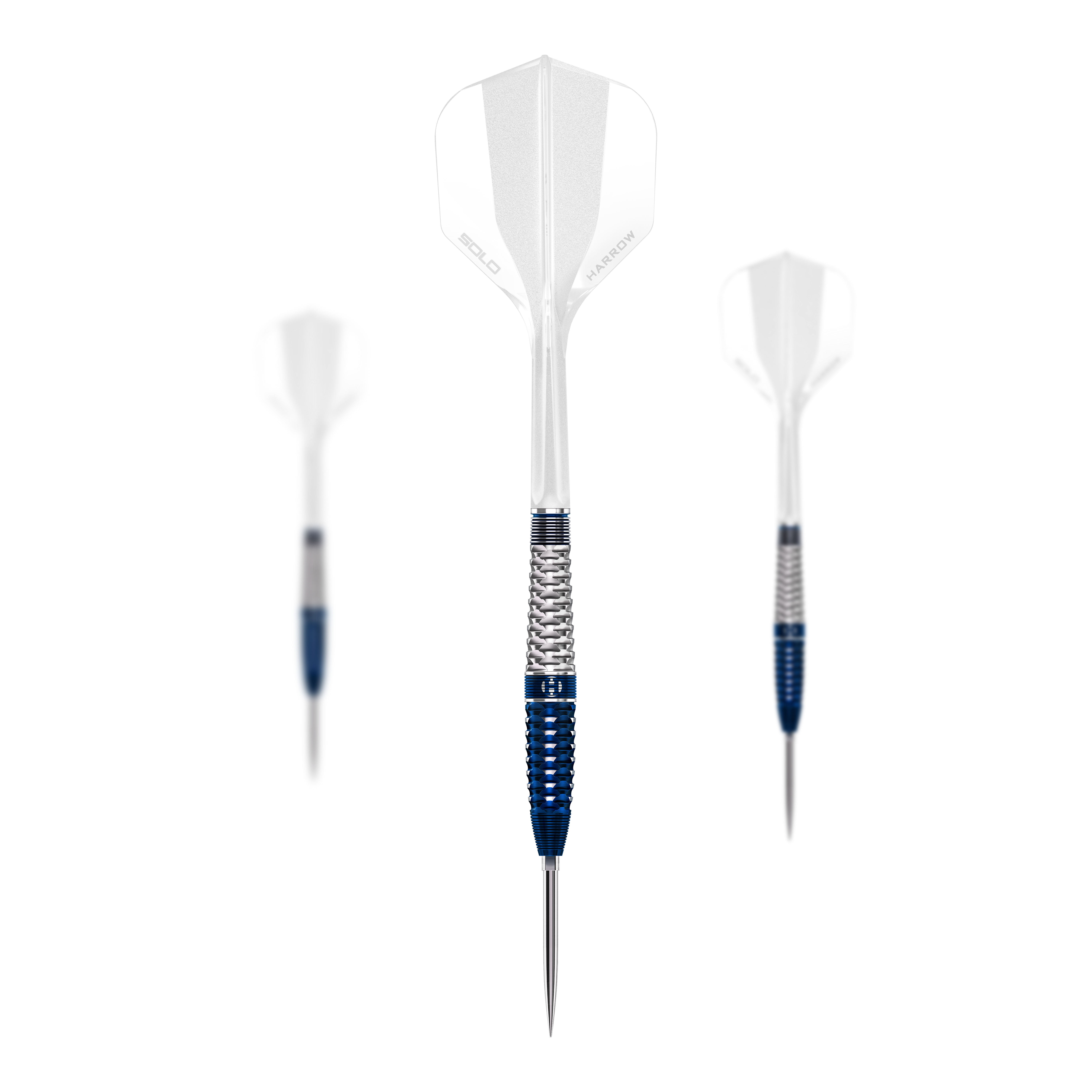 Harrows GEO Torpedo Quick Point Steel Darts Dargestellt ist ein Set der Harrows GEO Torpedo Quick Point Steeldarts. Das Set enthält mehrere Darts für den Gebrauch.