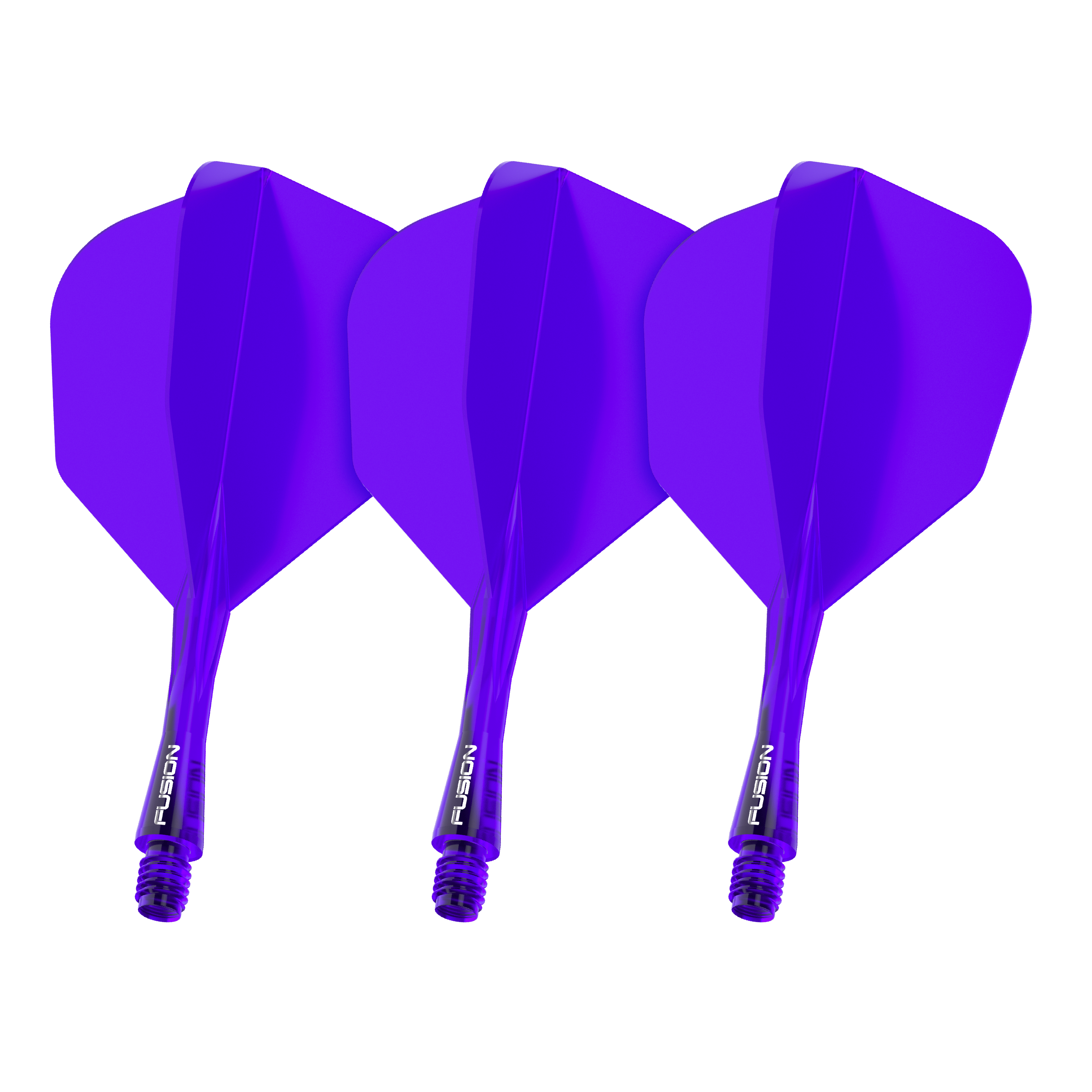 Winmau Fusion Flight Shaft System No6 Purple Zu sehen ist das Winmau Fusion Flight Shaft System No6 in Lila, 22mm, als 1 Set. Es ist ein lilafarbenes Dartzubehör zum Austausch an Dartpfeilen.