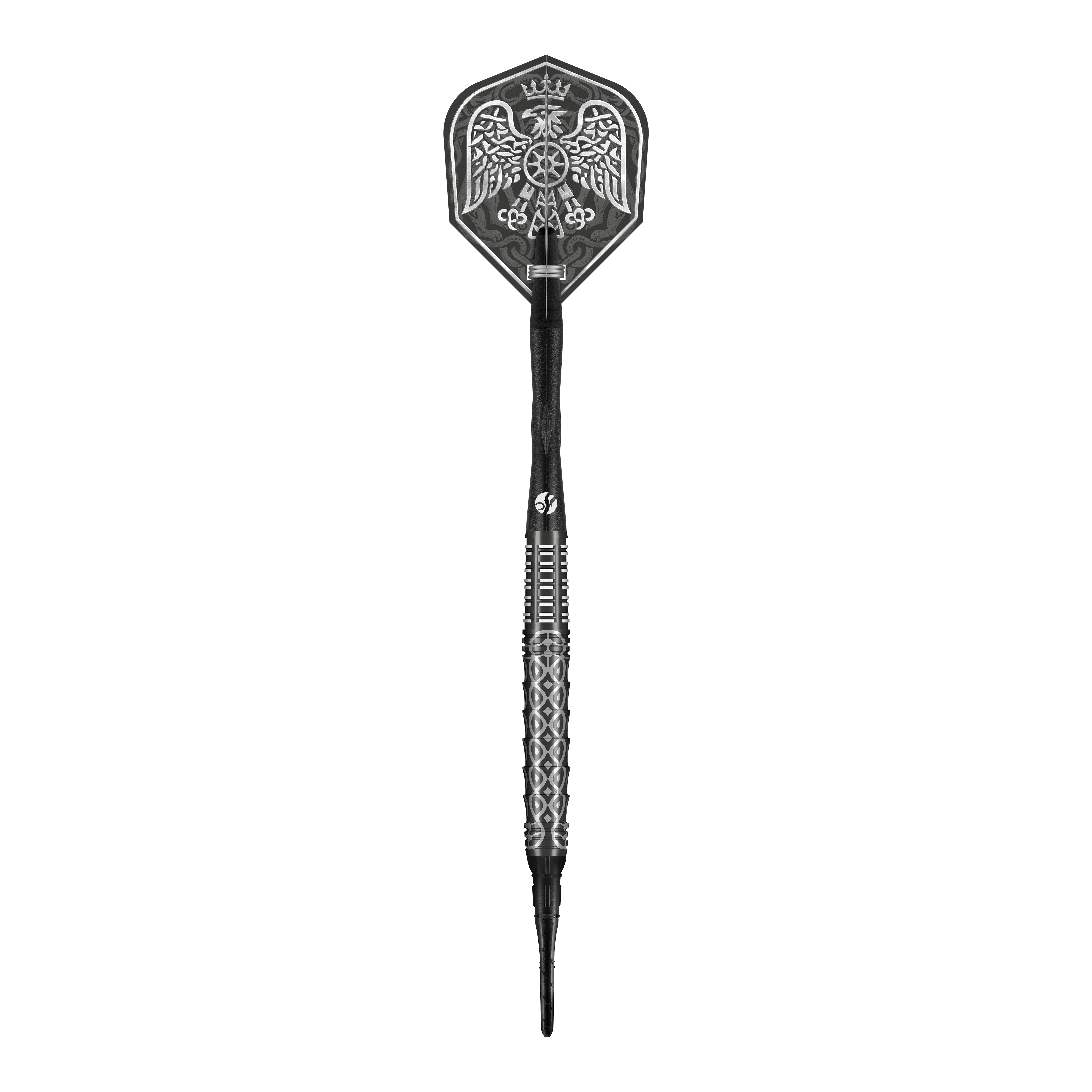 Shot Goths Wulfaz soft darts - 20g Das Bild zeigt die Shot Goths Wulfaz Softdarts mit 20g Gewicht. Die Darts sind speziell für Softdartspiele entworfen.