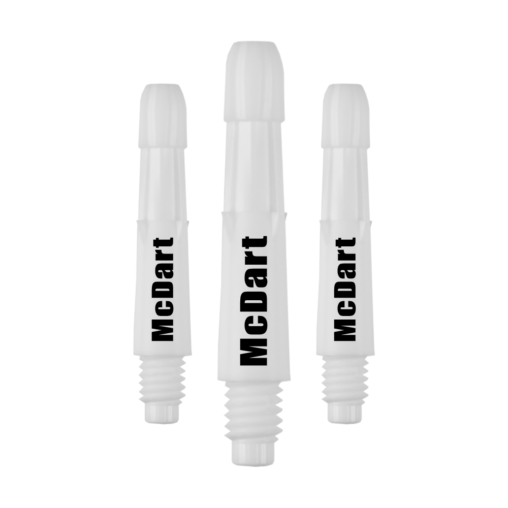 3 sets of L-style shafts with desired print - Locked Straight - 26 mm