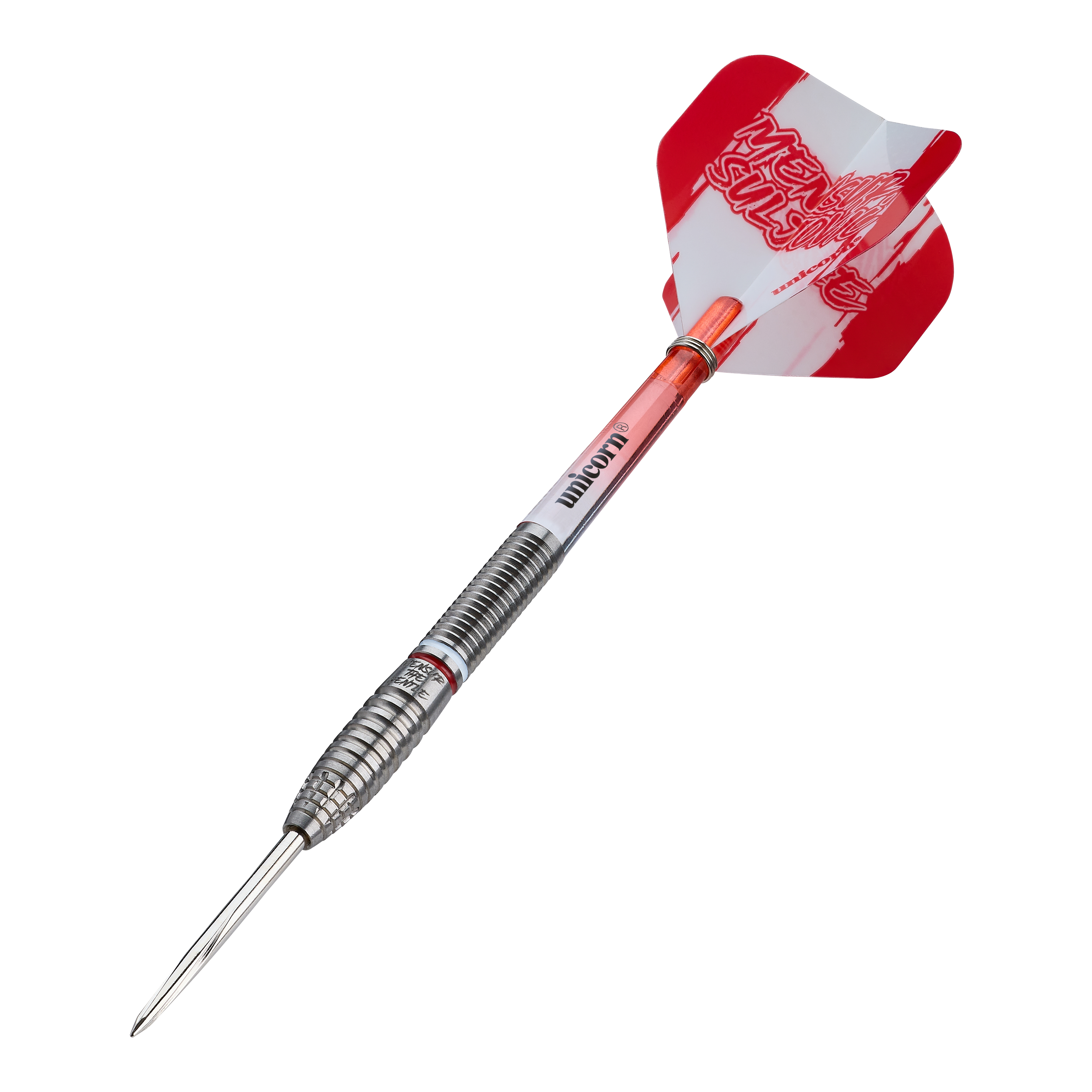 Unicorn Scale Suljovic The Gentle Steeldarts - 23g Dieses Bild zeigt die Unicorn Mensur Suljovic The Gentle Steeldarts - 23g. Die Darts sind ein hochwertiges Produkt für Dartspieler.