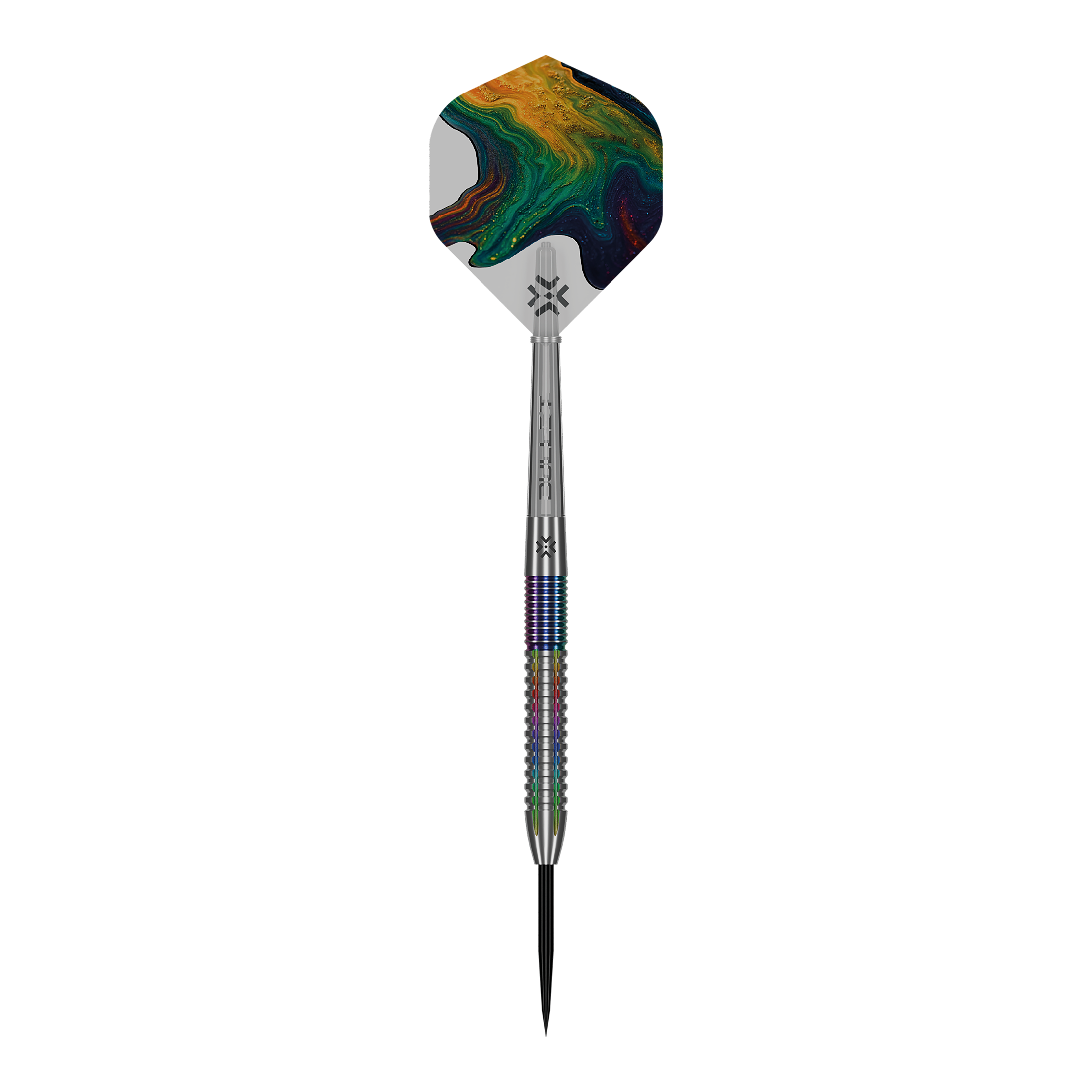 Bullet Diesel V2 steel darts Dieses Bild zeigt die Bullet Diesel V2 Steel Darts. Die Steeldarts eignen sich ideal für ambitionierte Dartspieler.