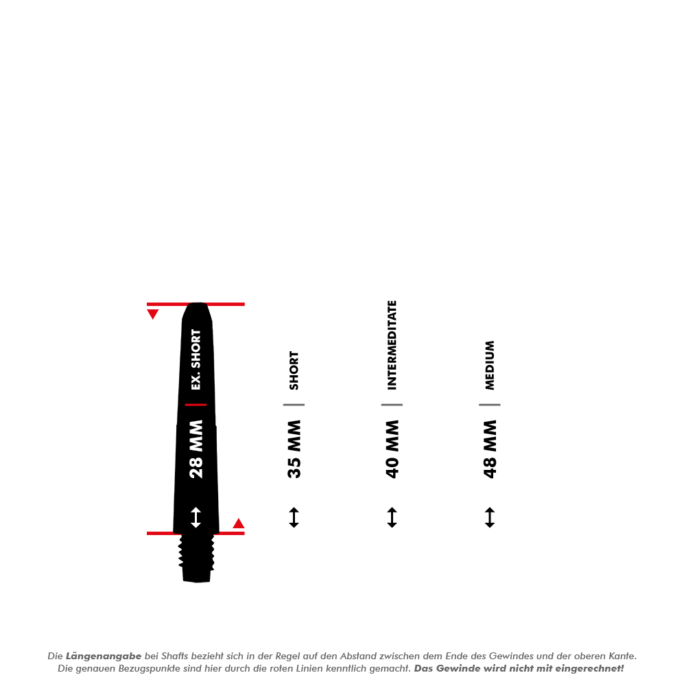 Nylon Shafts - Black