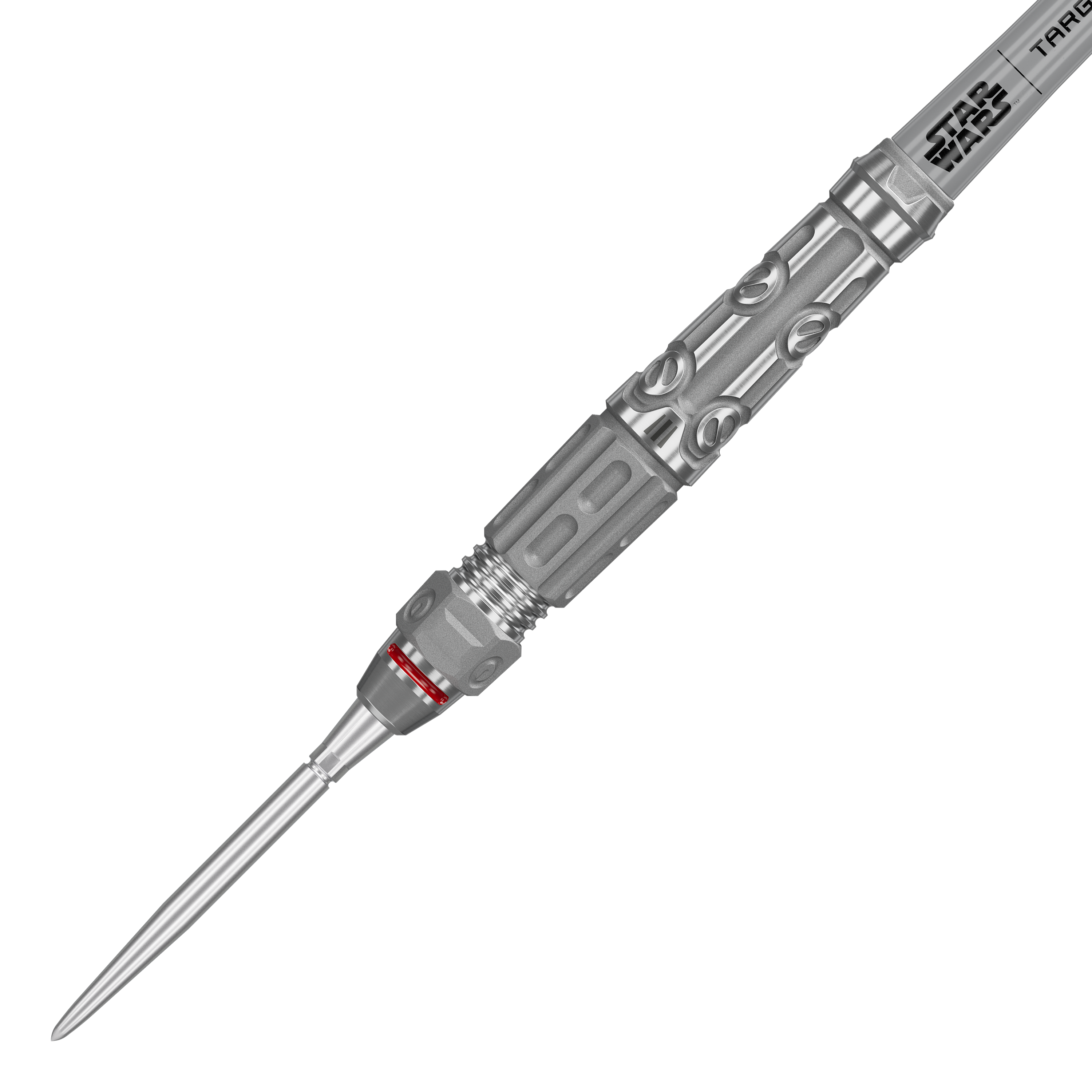 Target Star Wars AT-AT Swiss Point steel darts Abgebildet ist das Produkt Target Star Wars AT-AT Swiss Point Steeldarts. Das Bild zeigt die Details dieses speziellen Dartpfeils.
