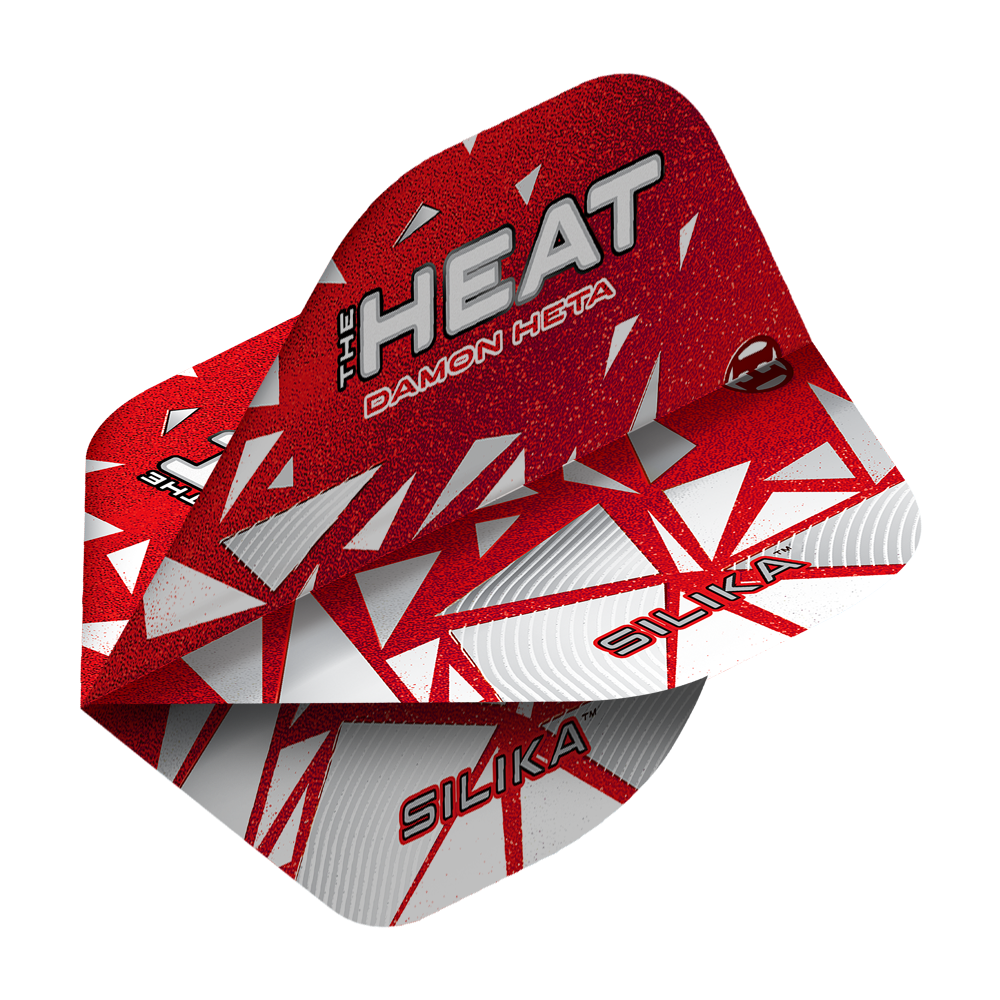 Harrow's Silika Damon Heta Series 4 No2 Standard Flights Das Bild zeigt Harrows Silika Damon Heta Series 4 No2 Standard Flights. Es handelt sich um ein Zubehörteil für Dartspieler.