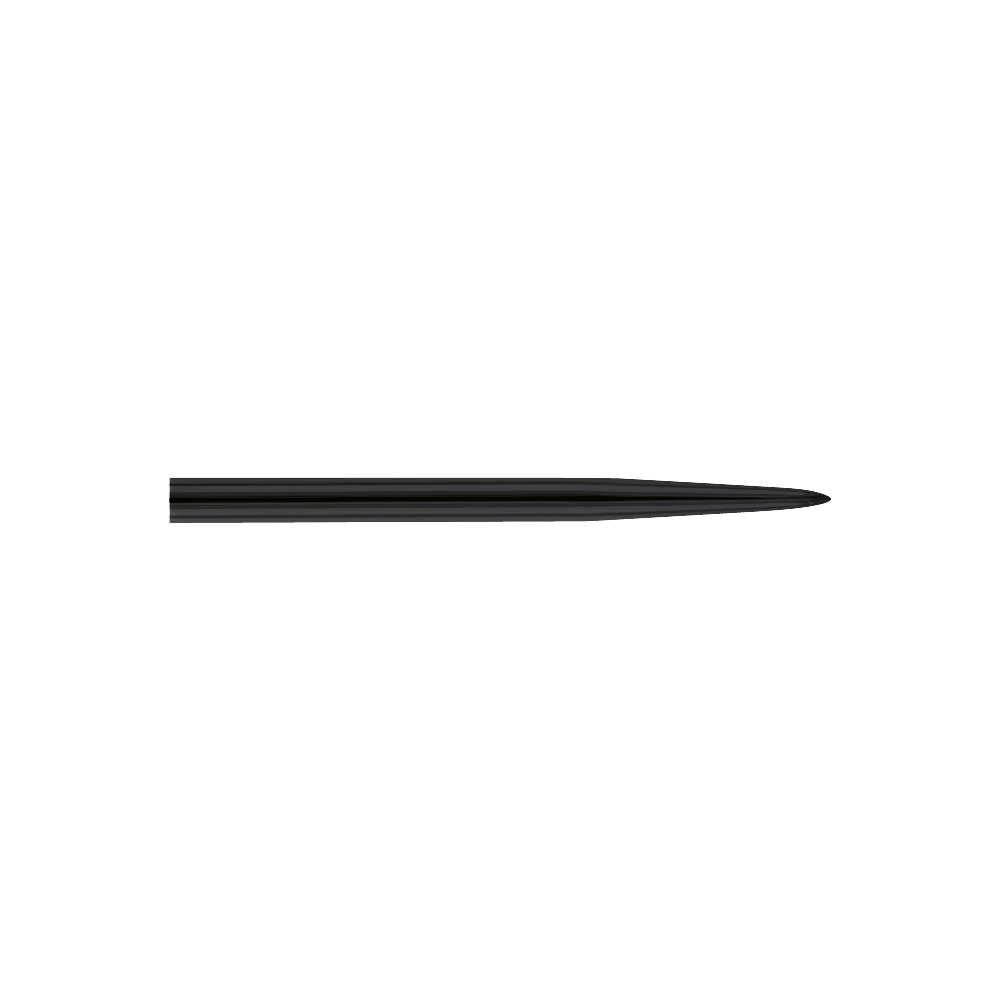 Target Standard Steel Dart Tips - Black - 32mm