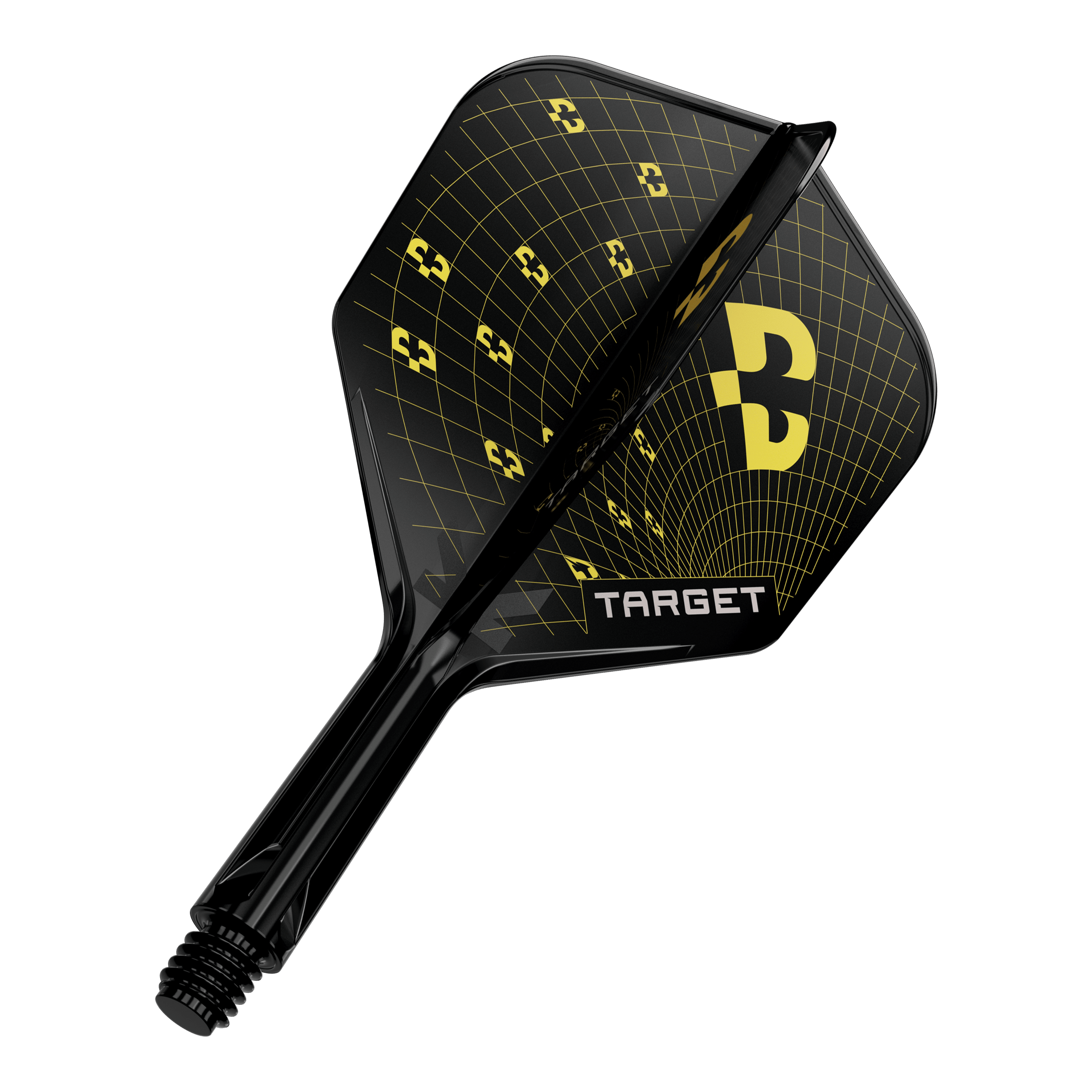 Target K-Flex Bolide No6 Flights Ein Dartflight aus der K-Flex Bolide No6 Reihe in 19 mm ist abgebildet. Der Flight hat ein modernes Design.