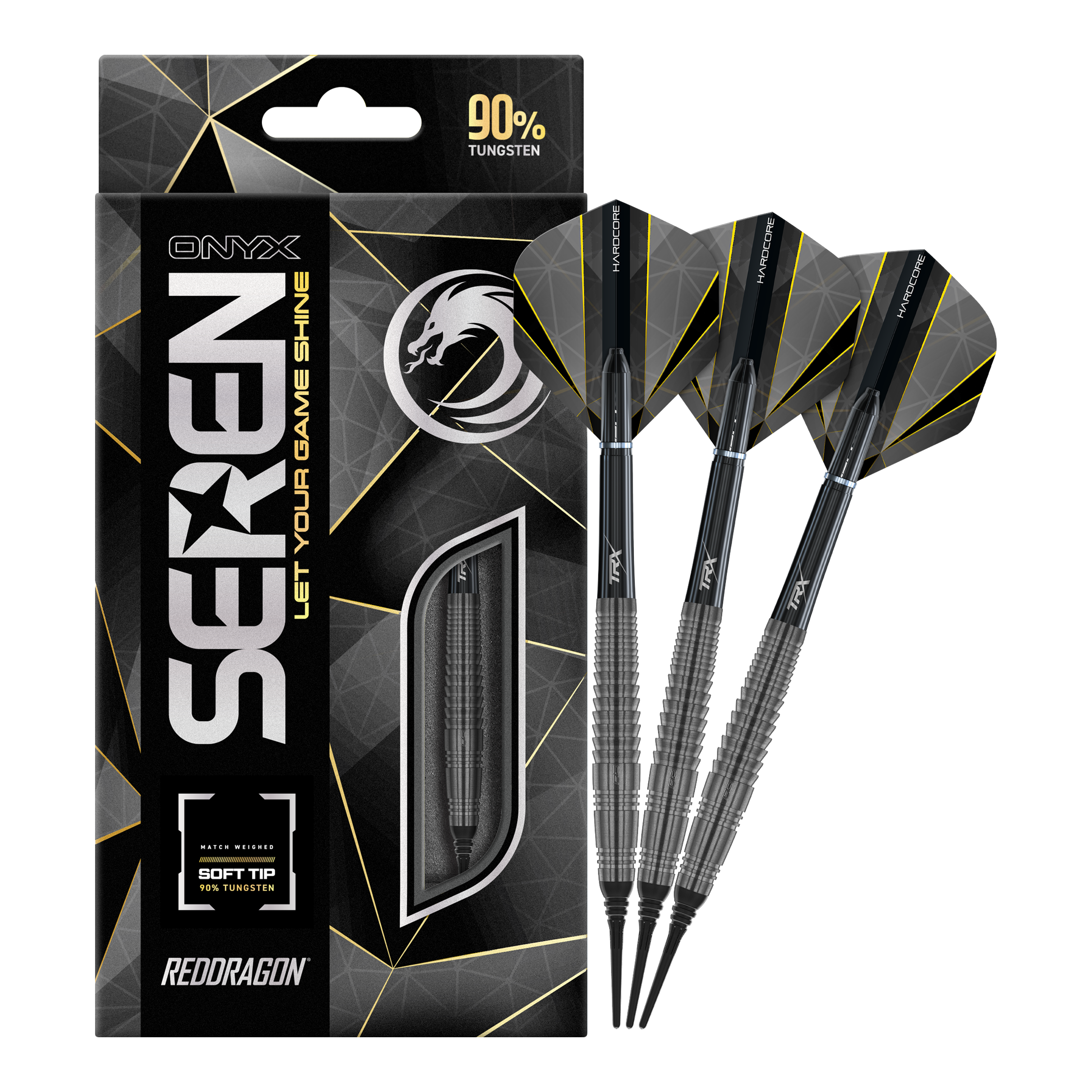 Red Dragon Seren 4 Onyx Softdarts - 20g