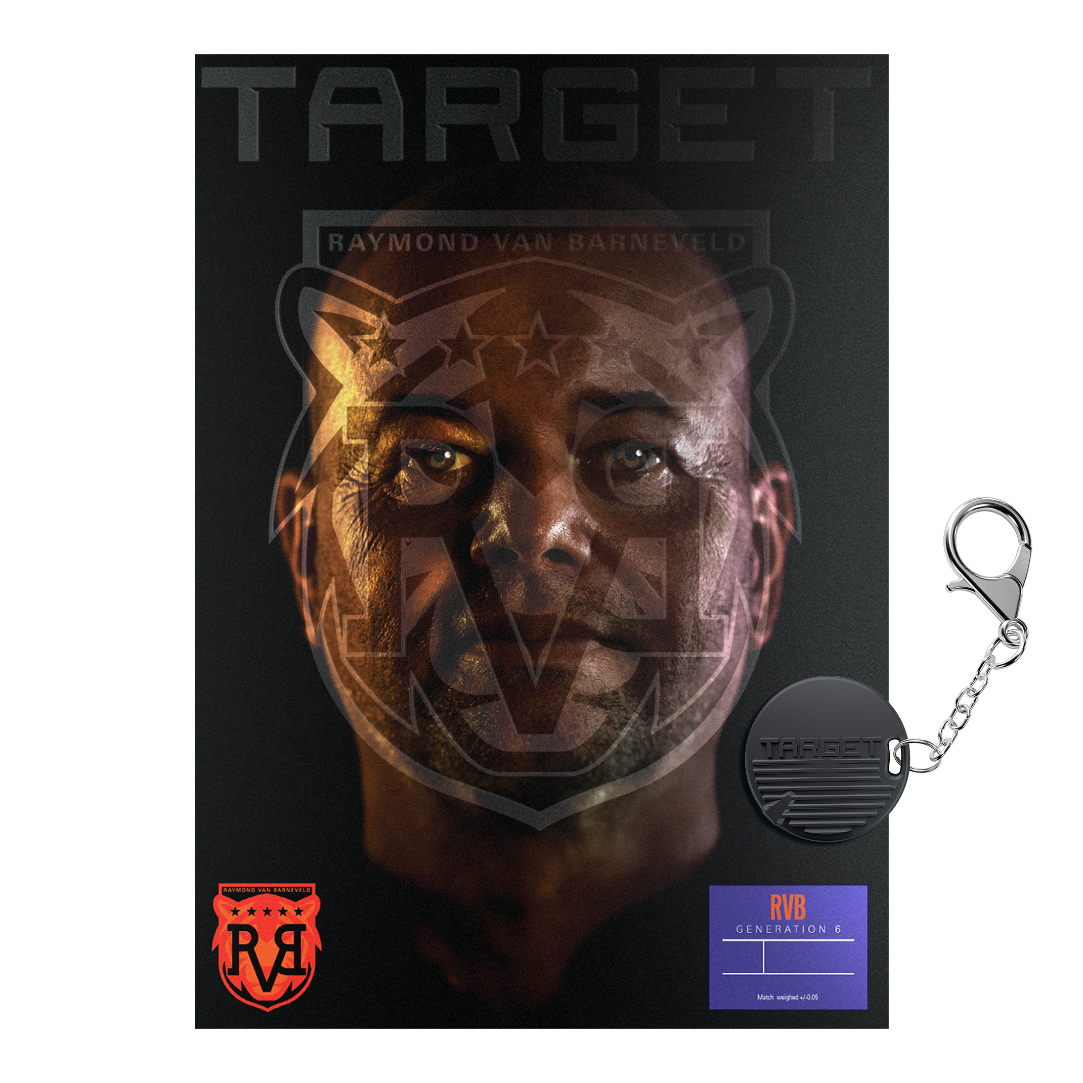 Target Raymond Van Barneveld GEN6 Swiss Point steel darts Das Bild zeigt die Target Raymond Van Barneveld GEN6 Swiss Point Steeldarts. Sie sind für Turnierspieler geeignet und zeichnen sich durch ihr besonderes Design aus.