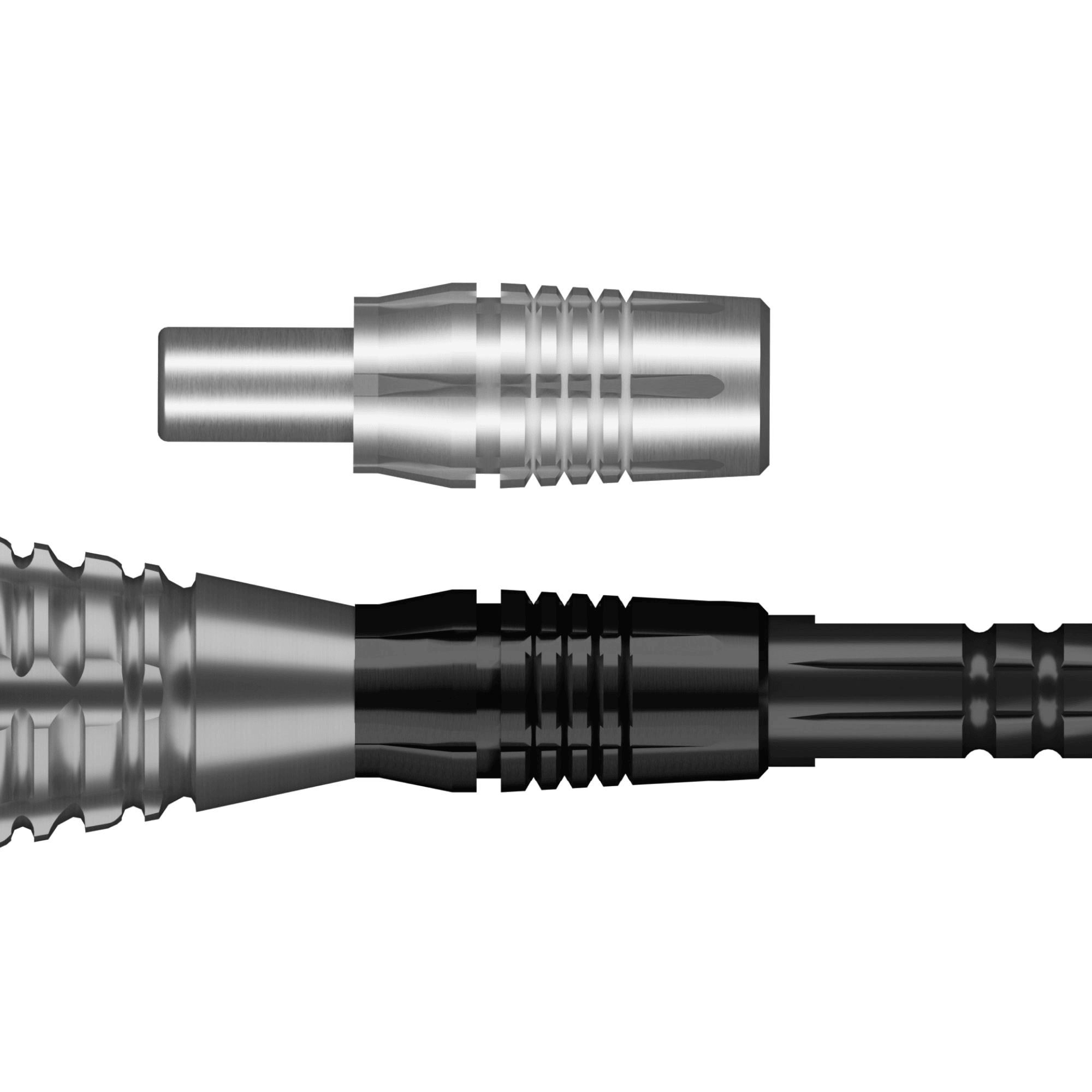 Shot Threadhead Point Adapter Das Bild zeigt einen Shot Threadhead Point Adapter. Dieses Produkt ist für Dartspitzen geeignet.