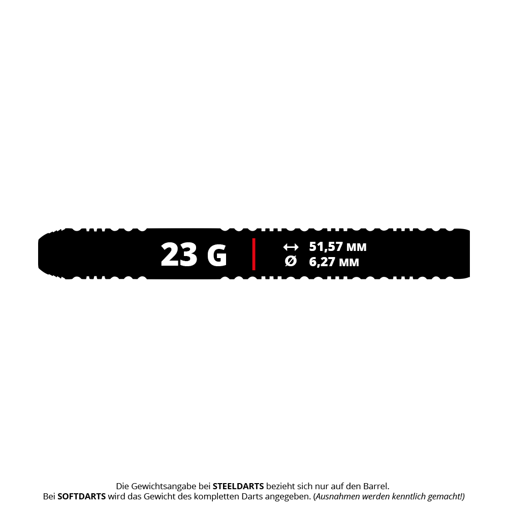 Winmau Team 360 Nicholai Bado Steeldarts - 23g Winmau Team 360 Nicholai Bado Steeldarts - 23g zu sehen. Das Bild zeigt das Aussehen und die Details dieses Dartpfeils.