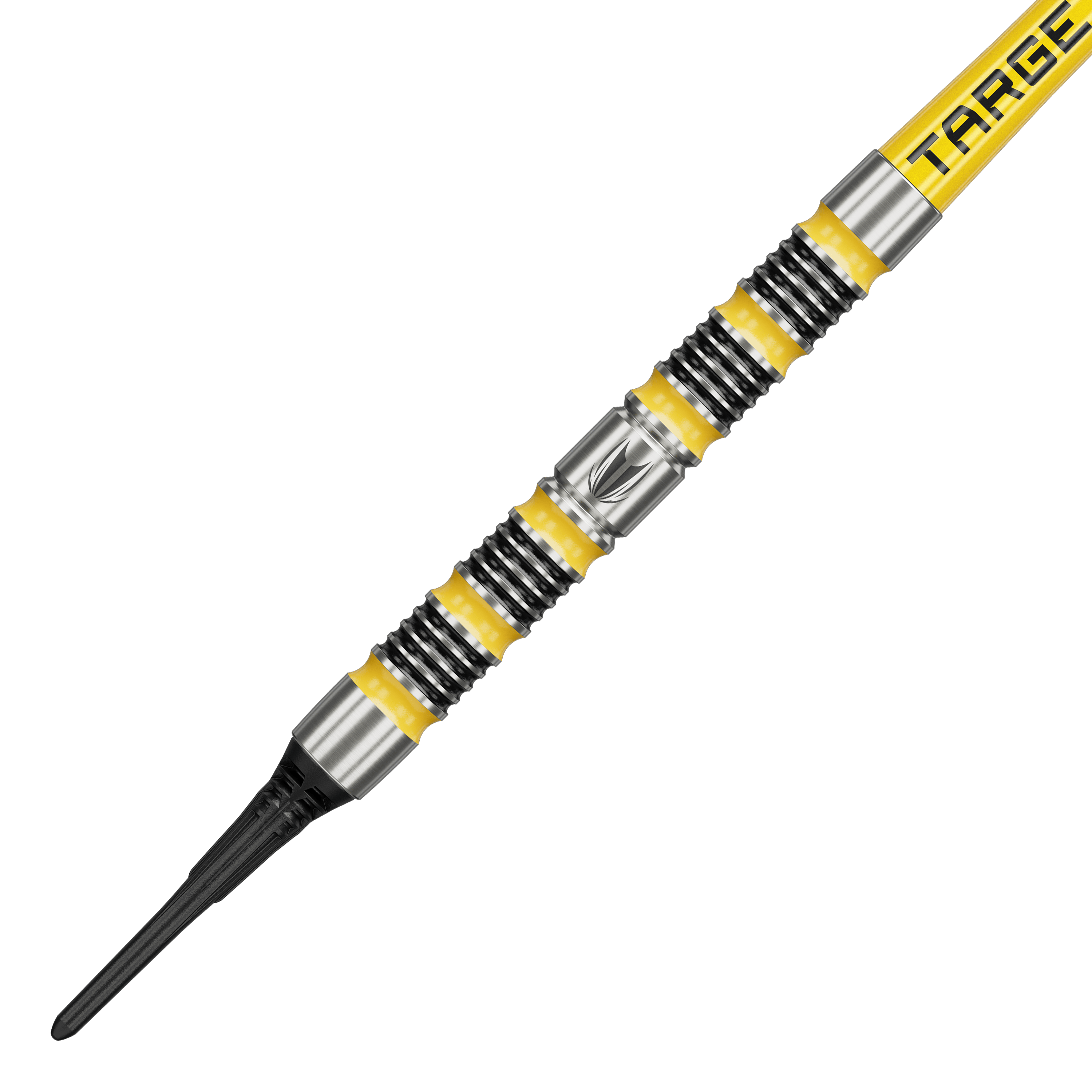 Das Bild zeigt die Target Buzz 11 Softdarts. Diese Darts sind speziell für Softdartspiele entwickelt worden.