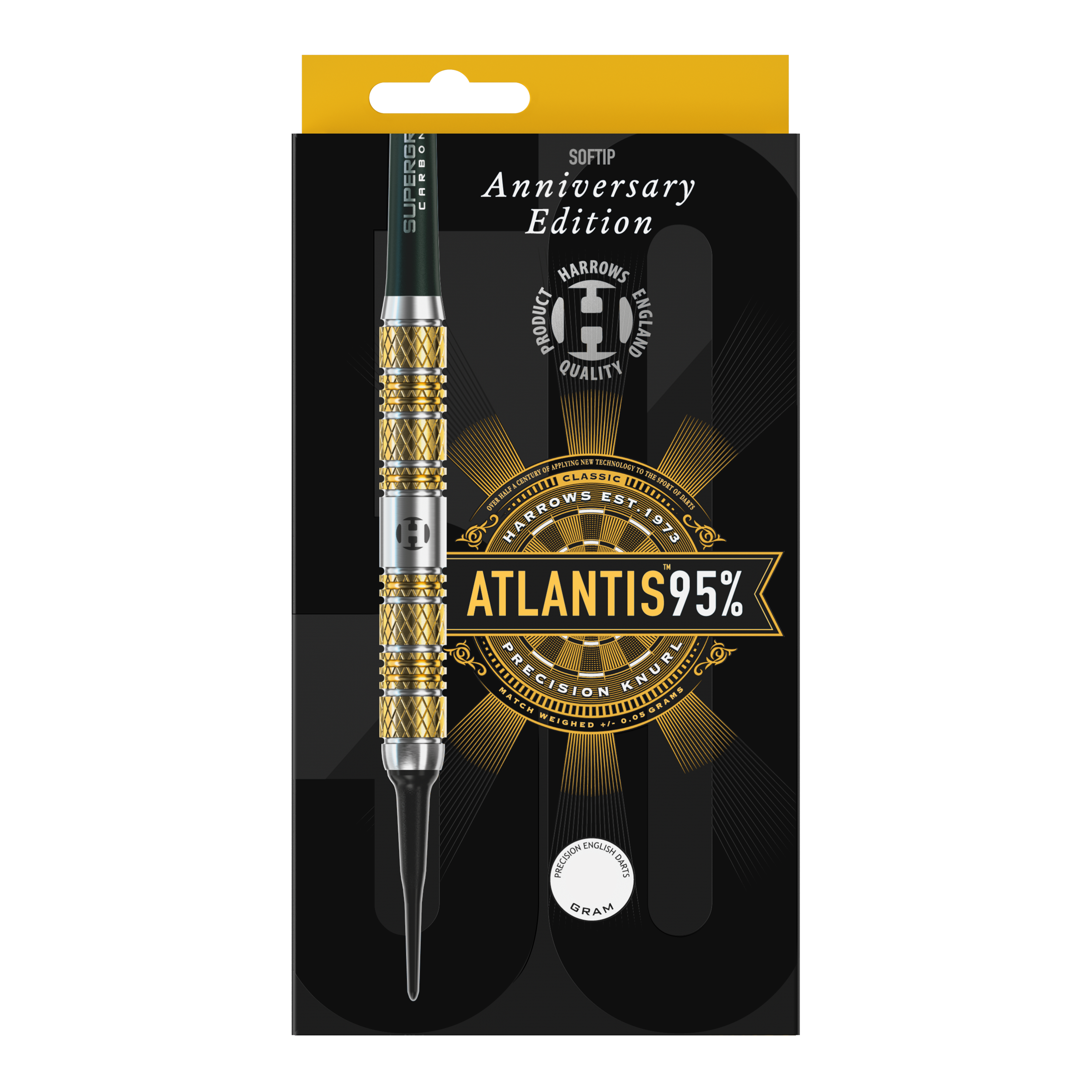 Harrows Anniversary Edition Atlantis Softdarts - 18g