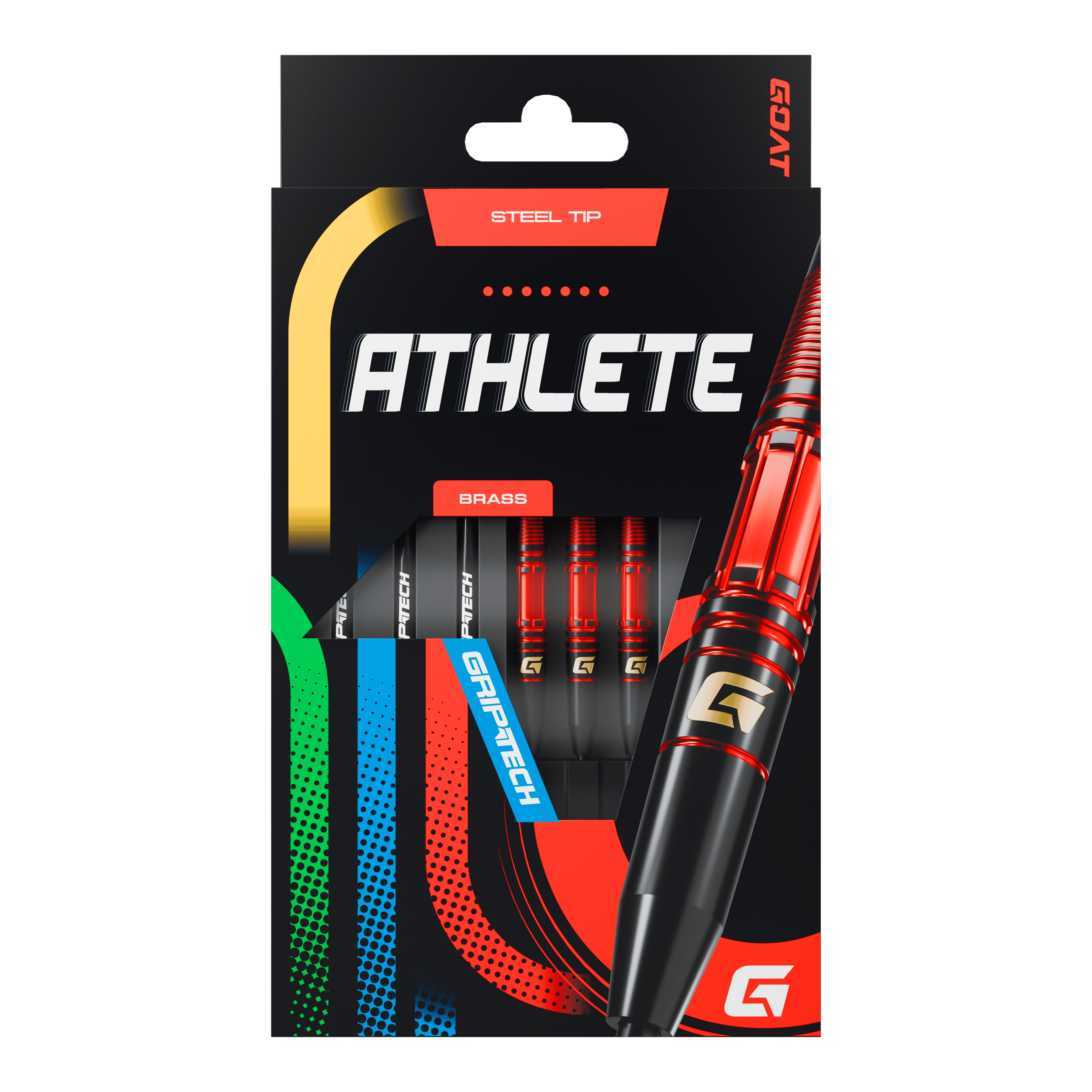 GOAT Athlete Red Brass Steeldarts - 11g