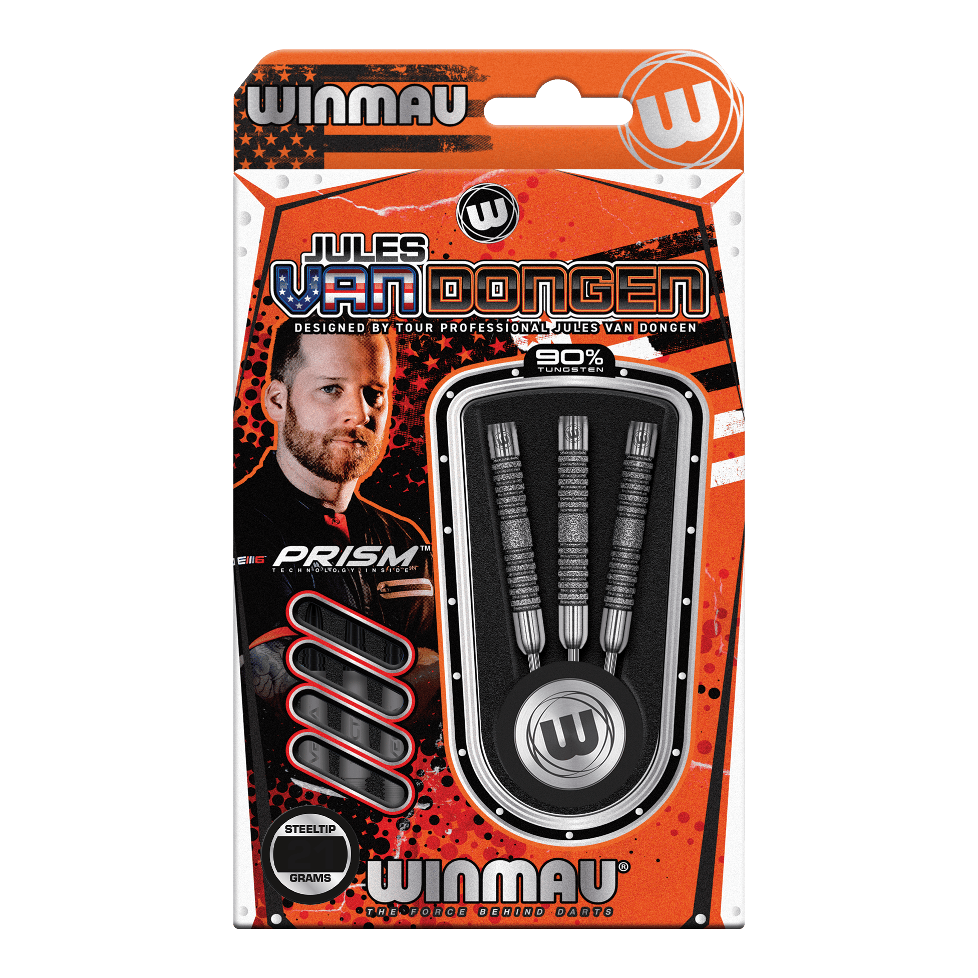 Winmau Jules Van Dongen Steeldarts - 22g