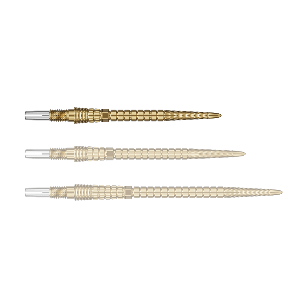 Target Chrono Swiss Storm Point Dart Tips - Gold Target Chrono Swiss Storm Point Dart Tips - Gold