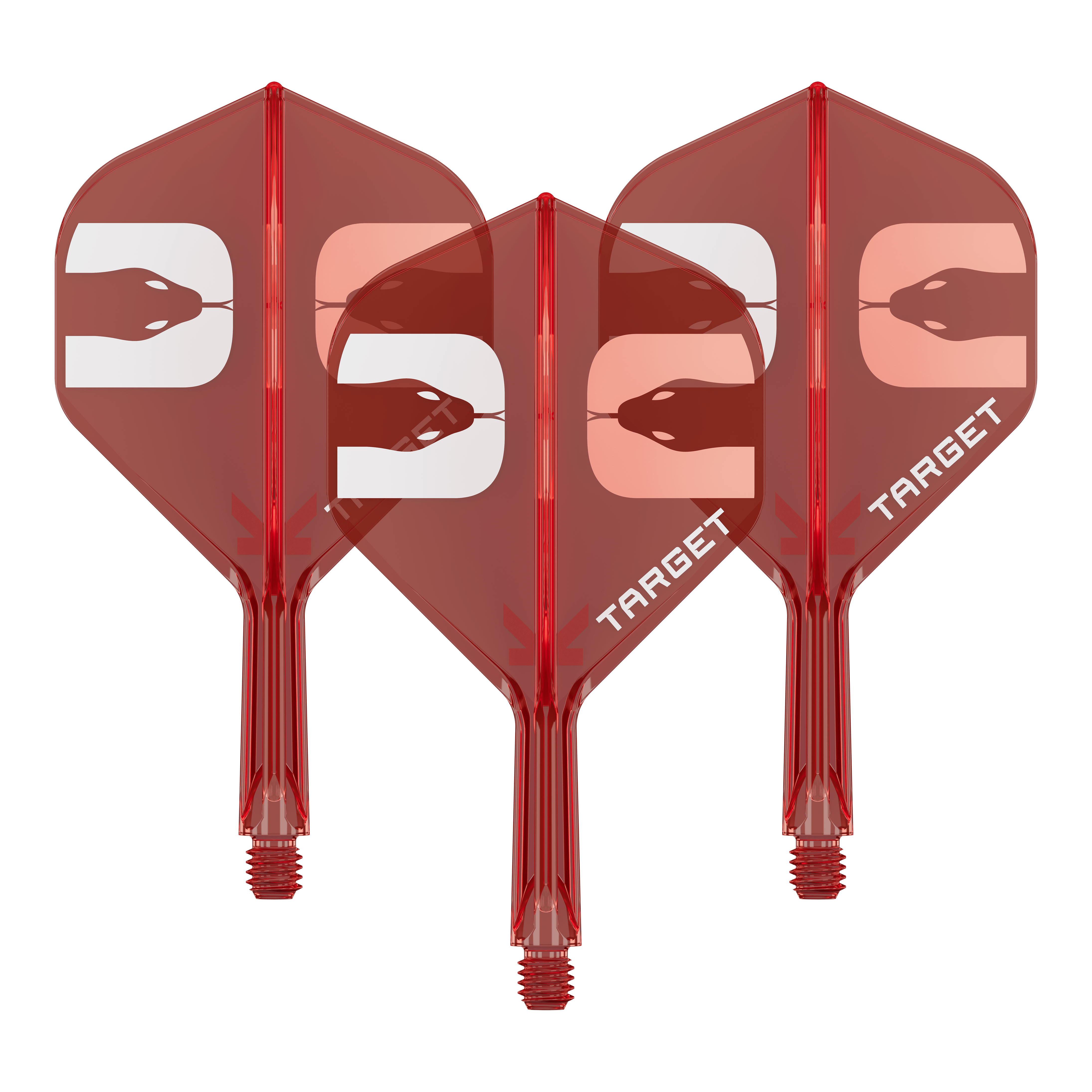 Target K-Flex Nathan Aspinall No2 Standard Flights Zu sehen ist ein Dart-Flight-System-Set. Es handelt sich um das Target K-Flex Nathan Aspinall No2 Standard Flight-System mit einer Länge von 19mm.