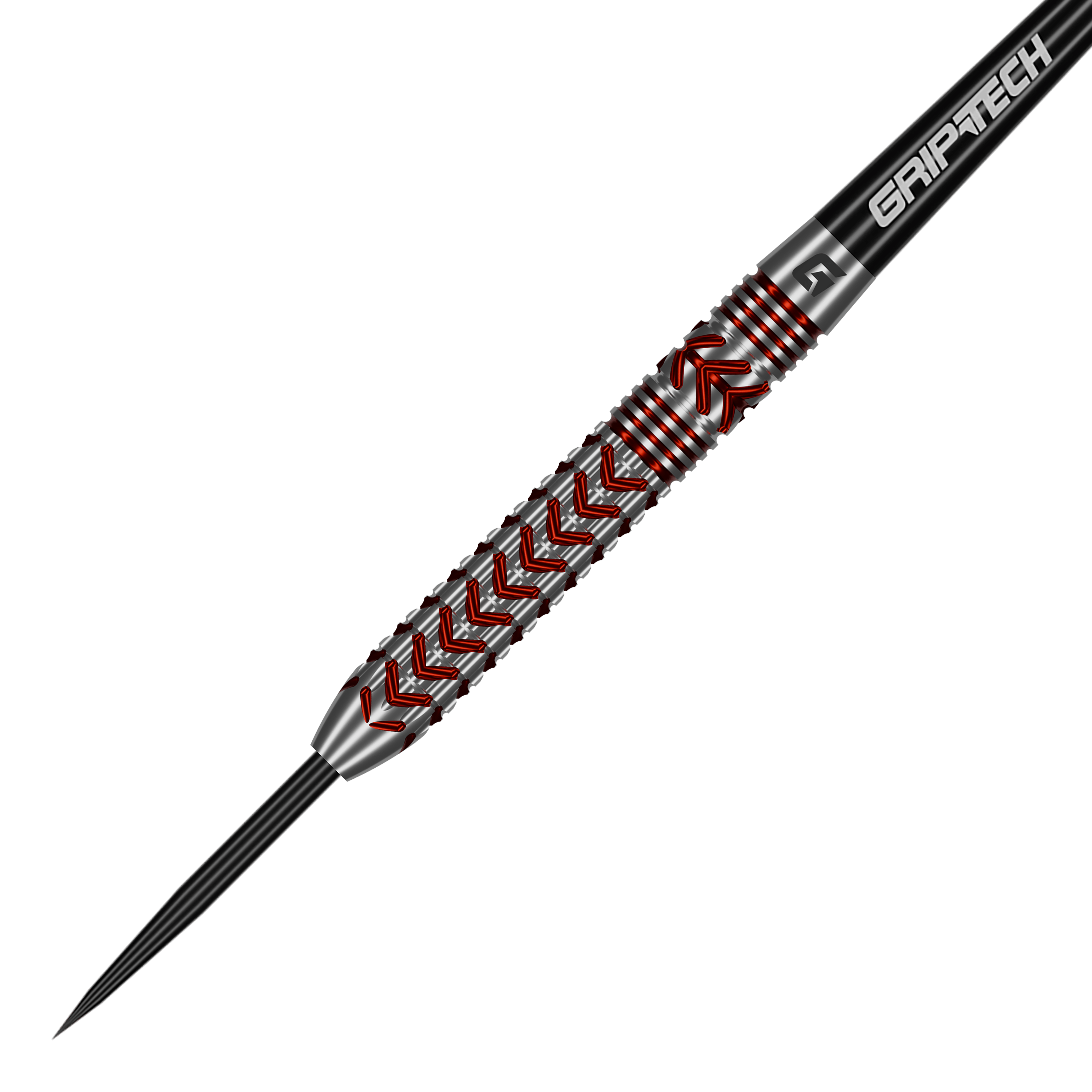 GOAT Curveball Steel Darts Hier sieht man die GOAT Curveball Steeldarts. Das Produkt ist aus nächster Nähe fotografiert.