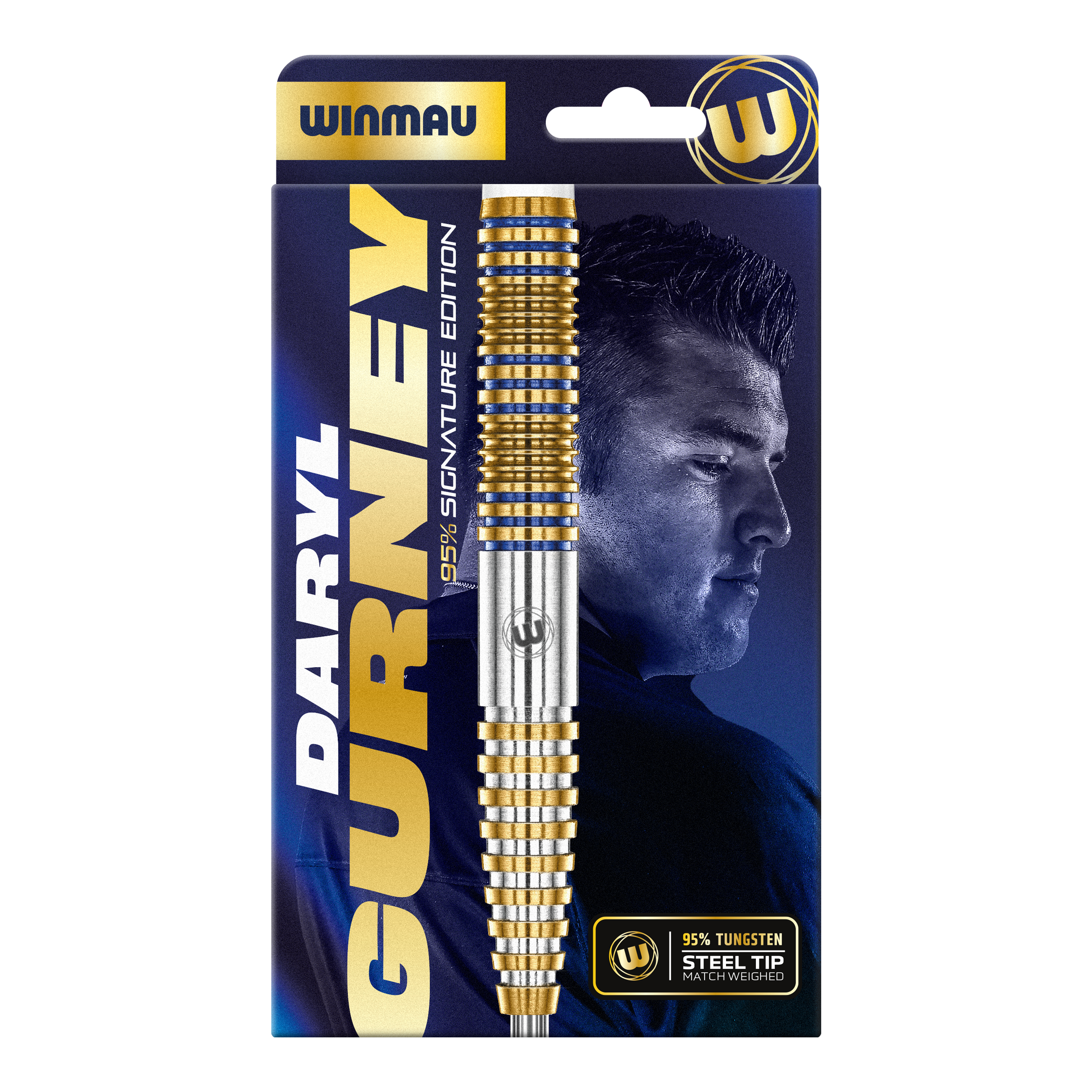Winmau Daryl Gurney Signature Edition Steeldarts - 23g Dieses Bild zeigt die Winmau Daryl Gurney Signature Edition Steeldarts - 23g in einer anderen Ansicht. Die Darts bieten Präzision und Haltbarkeit.