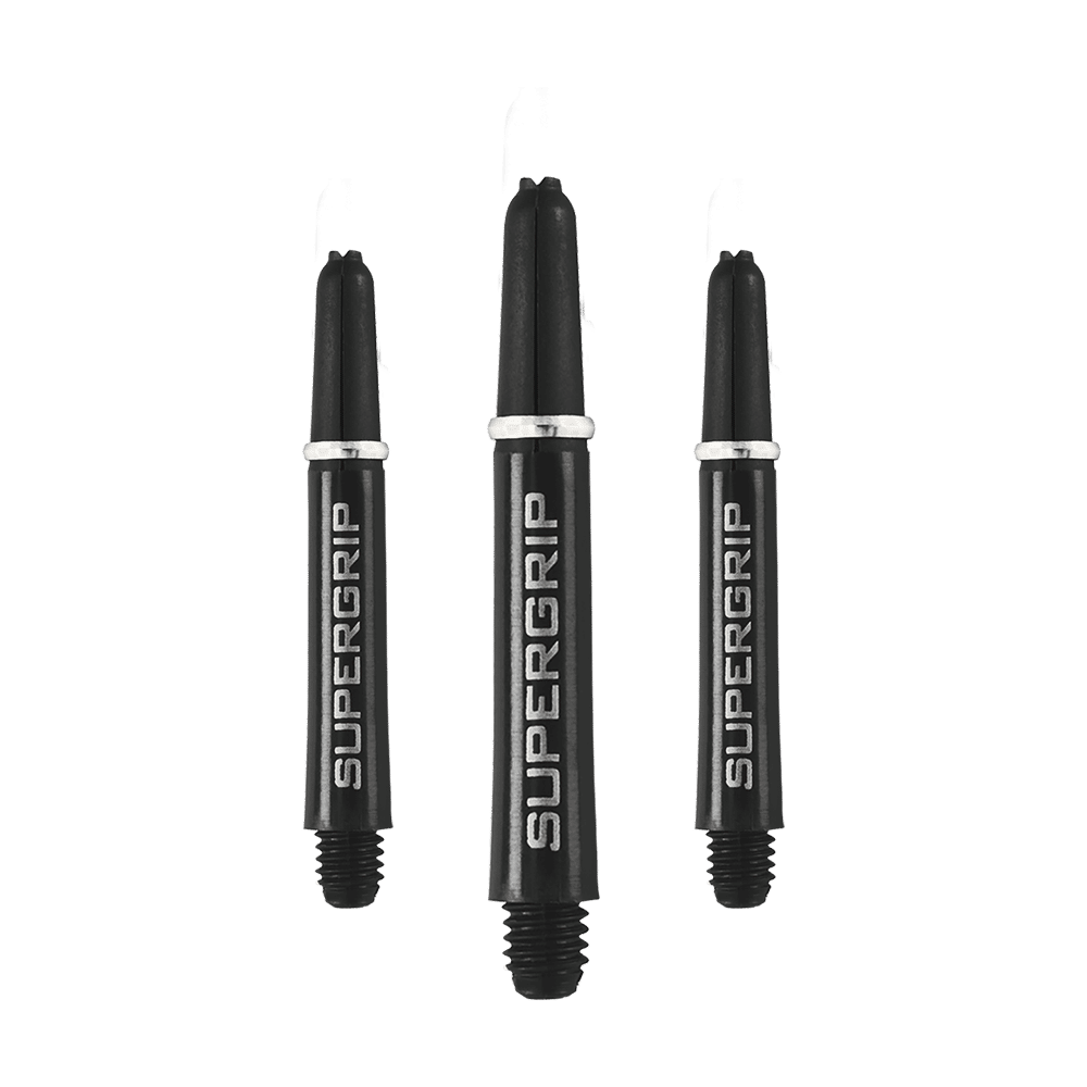 Harrows Supergrip Shafts - Black Silver