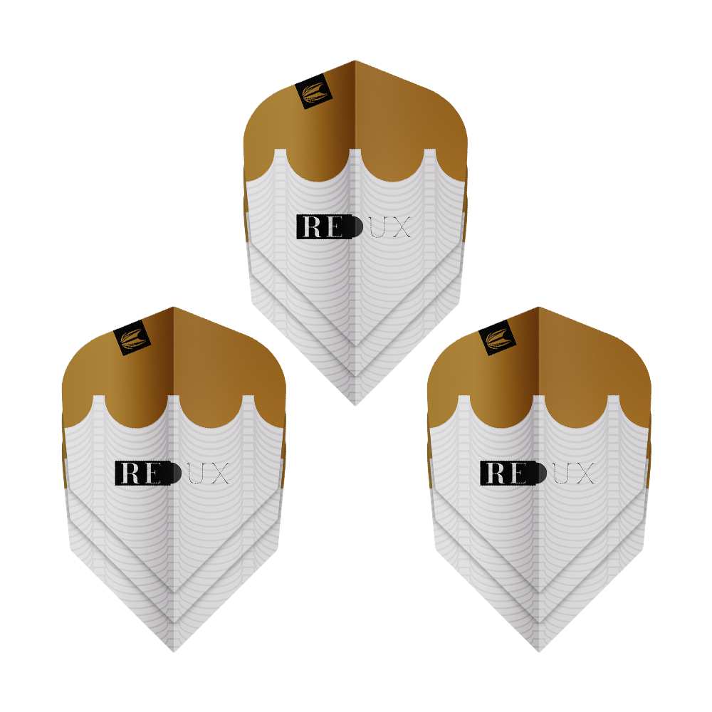 Abgebildet sind die Target ProUltra Redux No6 Flights - 3 Sets. Dies sind hochwertige Flights für Dartpfeile.