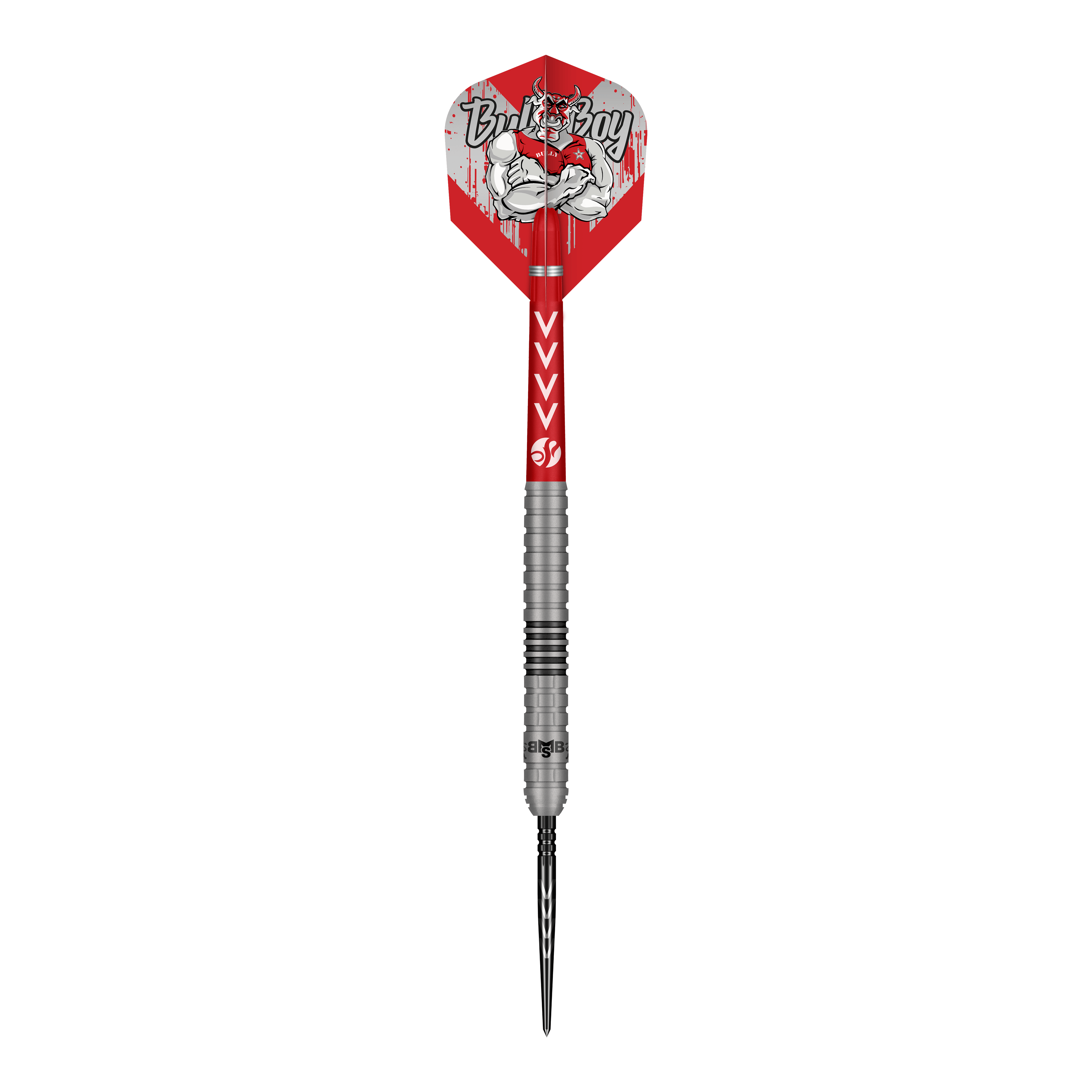 Shot Michael Smith Series 2 Turbo Point steel darts Dieses Bild präsentiert die Shot Michael Smith Series 2 Turbo Point Steeldarts. Die Pfeile gehören zur beliebten Michael Smith Kollektion.
