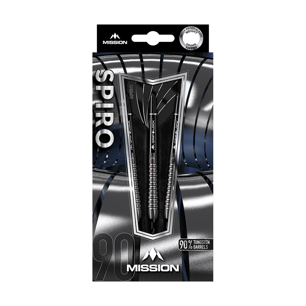 Mission Spiro Model 2 Soft Darts - 19g